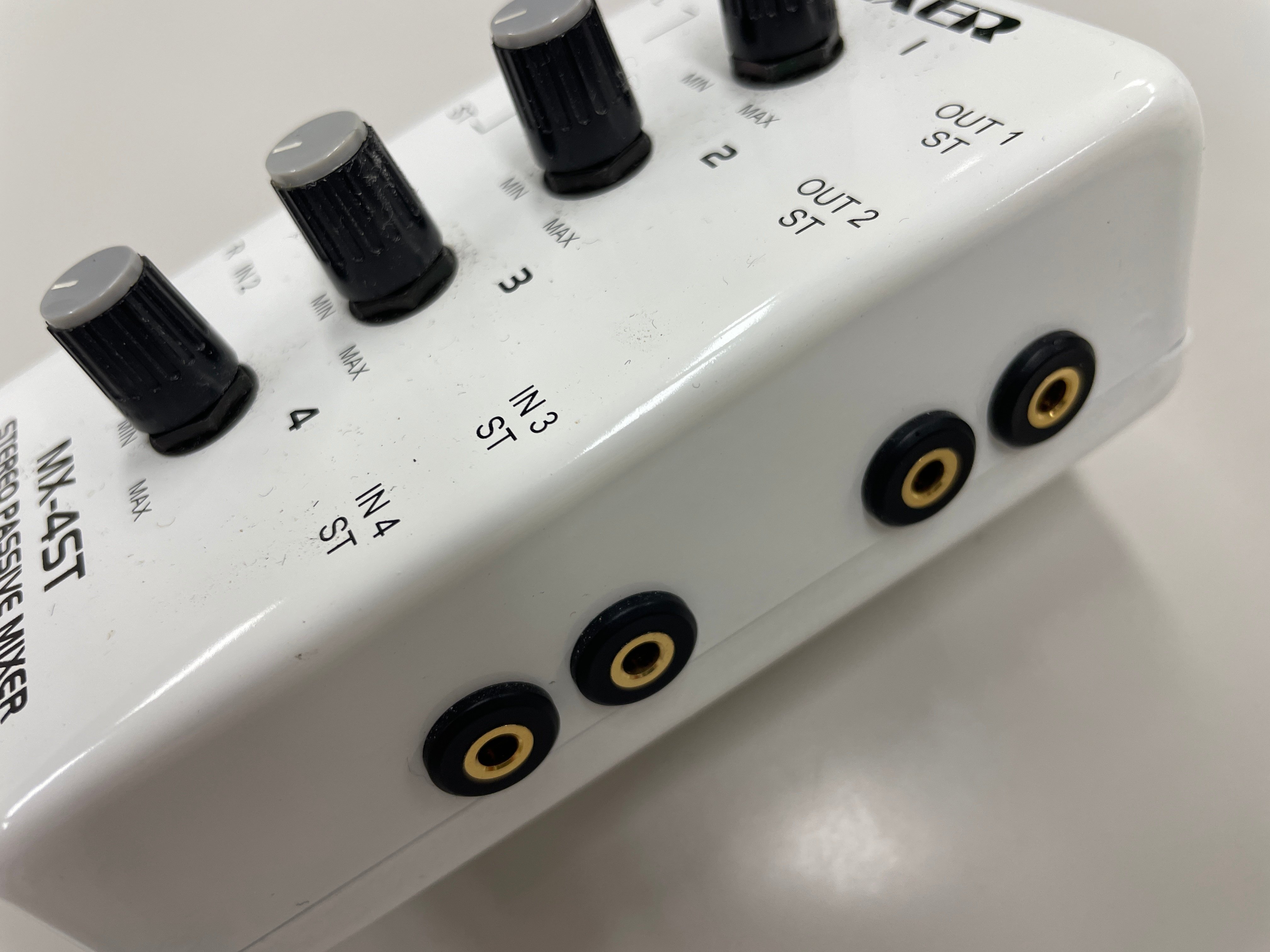 REVER MX-4ST ステレオ　パッシブ　ミキサー REXER MX－4ST｜続・だからPA屋なんですってば by PAしの