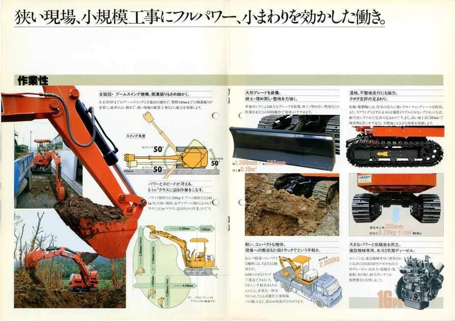 商談中)クボタバックホー KH-8 鉄キャタ 再塗装