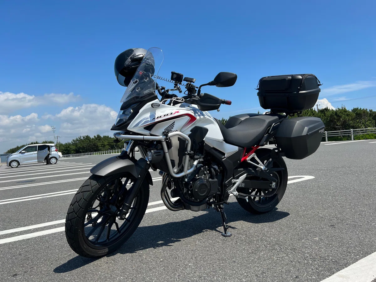 SHAD SH23 及び パニアケース 鍵2本と取付パーツ付き