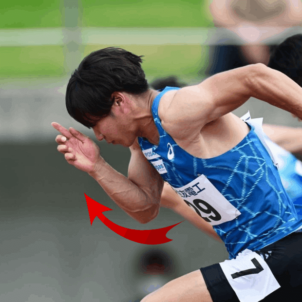 短距離100m優勝！坂井隆一郎選手の特性5選｜整体オタクくわな