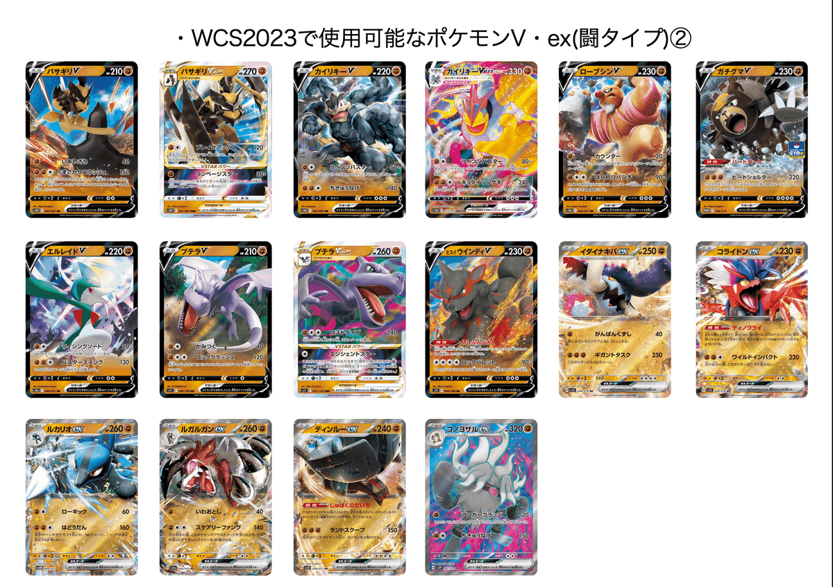 Pokémon World Championships 2023 TCG部門使用可能カードまとめ