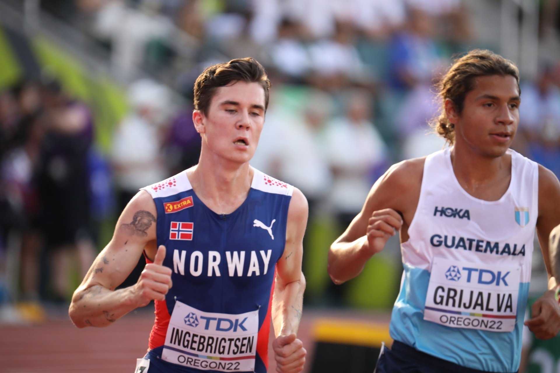 東京五輪1500m金メダリストのヤコブ・インゲブリクトセンが実践 東京五輪1500m金メダリストのヤコブ・インゲブリクトセンが実践