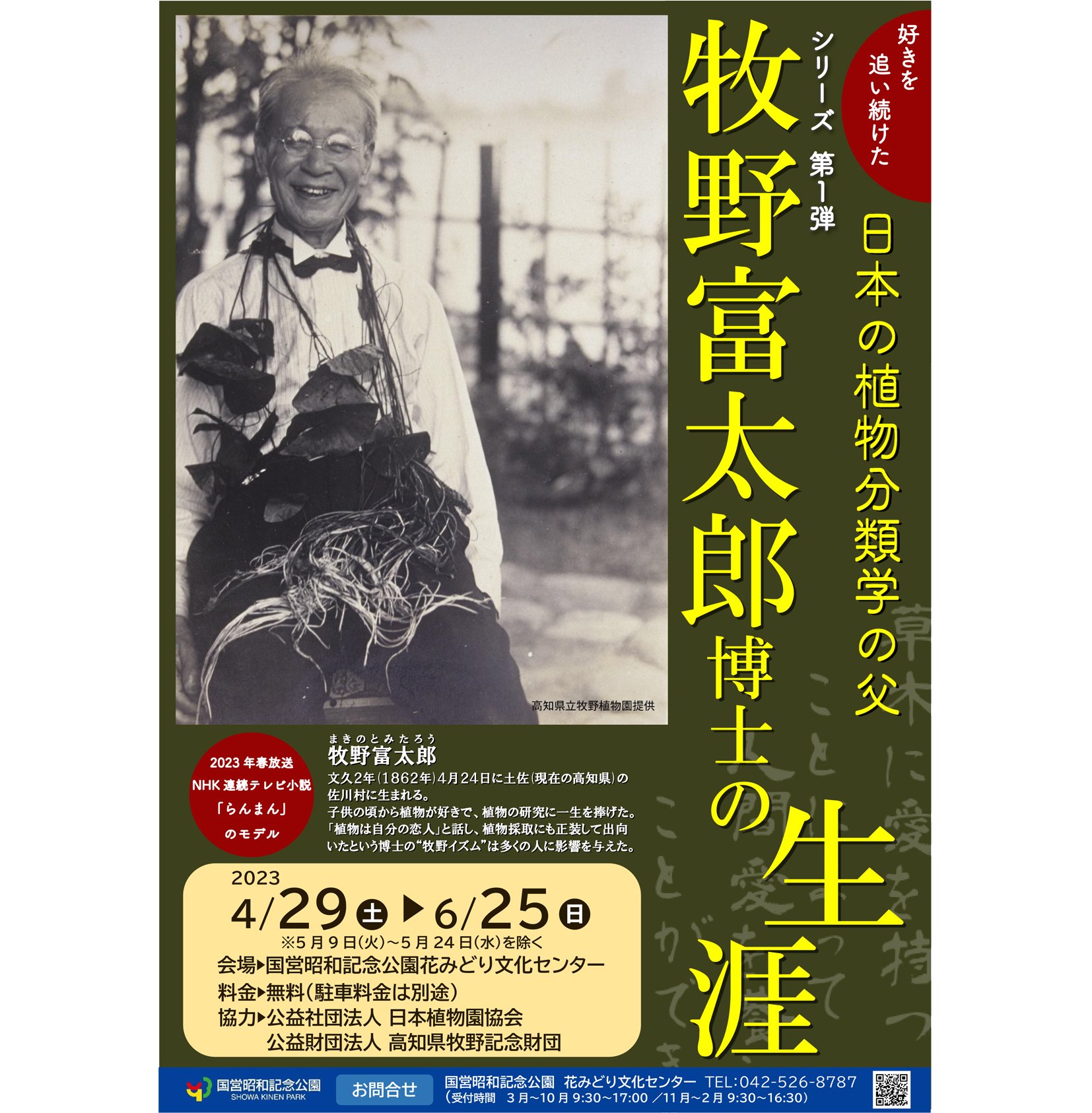 らんまん】都立大学で開催されている牧野富太郎展｜かわかわ