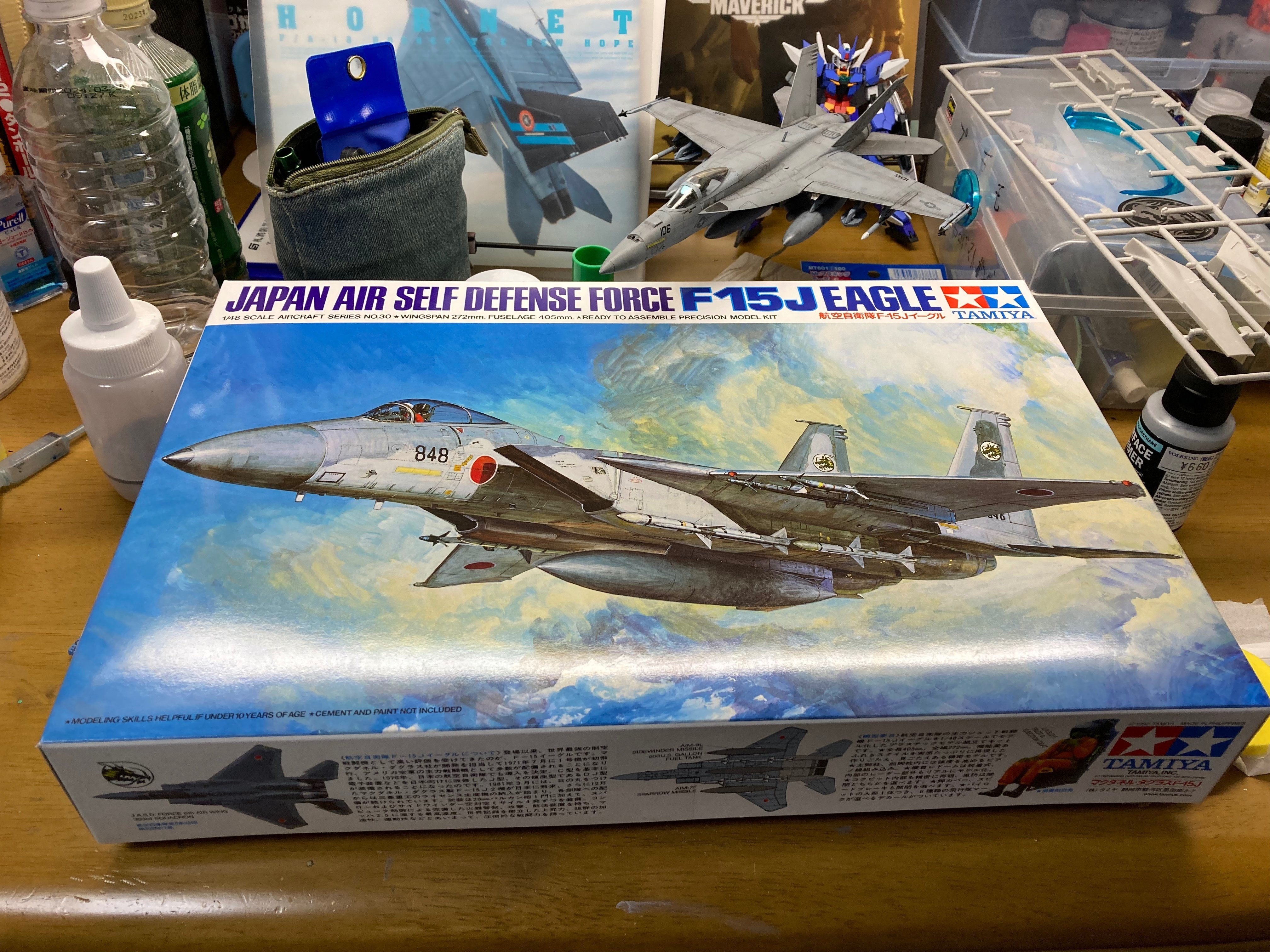 過去作レビュー】1/48 タミヤ F-15Jを褒めちぎる｜JUMA北海道 北海道