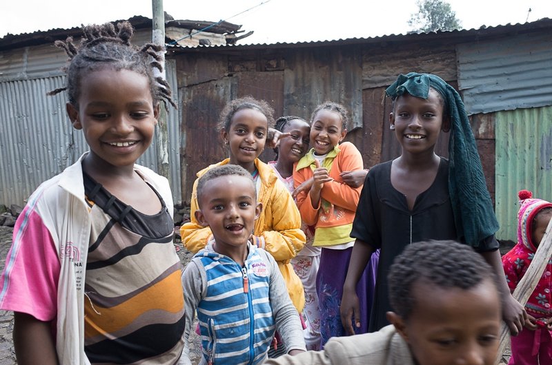 エチオピアの子供たち