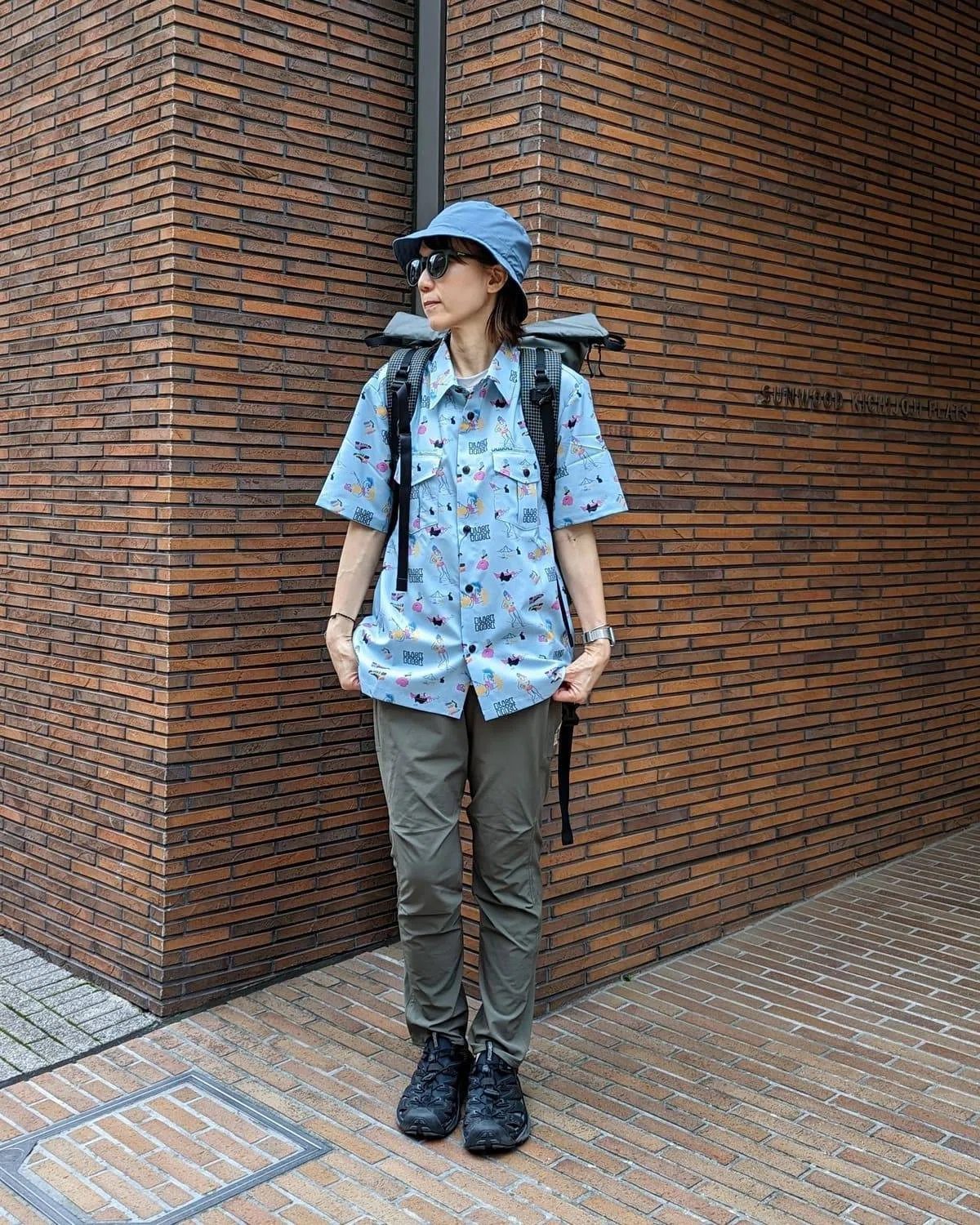 トップス BLACK BRICK Dry Active Safari Shirt L 夏山で映える超速乾な山シャツ｜BLACK BRICK | ブラックブリック