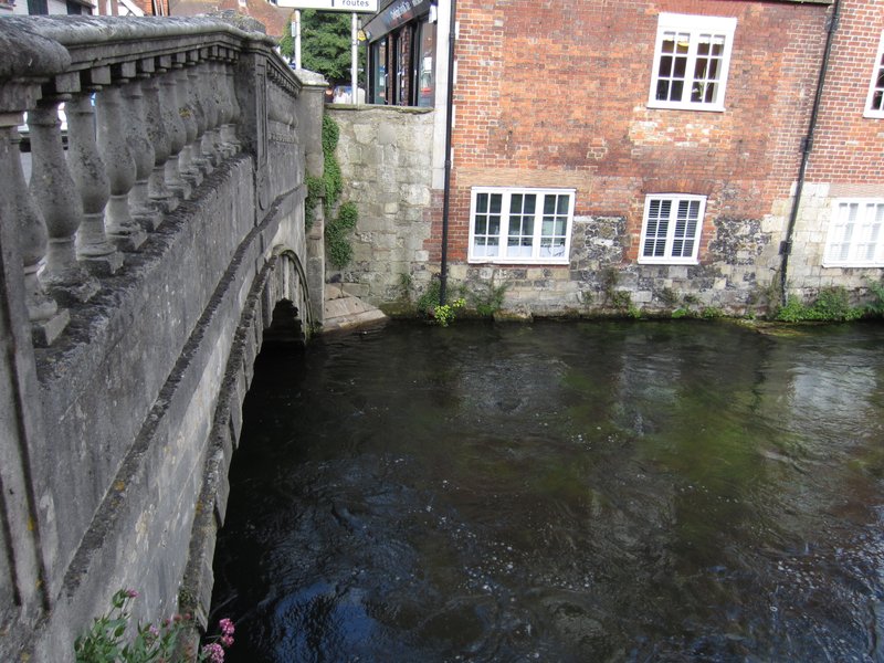 St Swithun's Bridge, Winchester. Photo by Alf Pilgrim