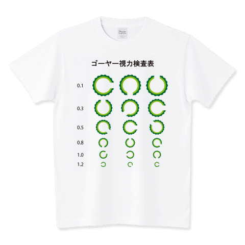 ゴーヤー視力検査表