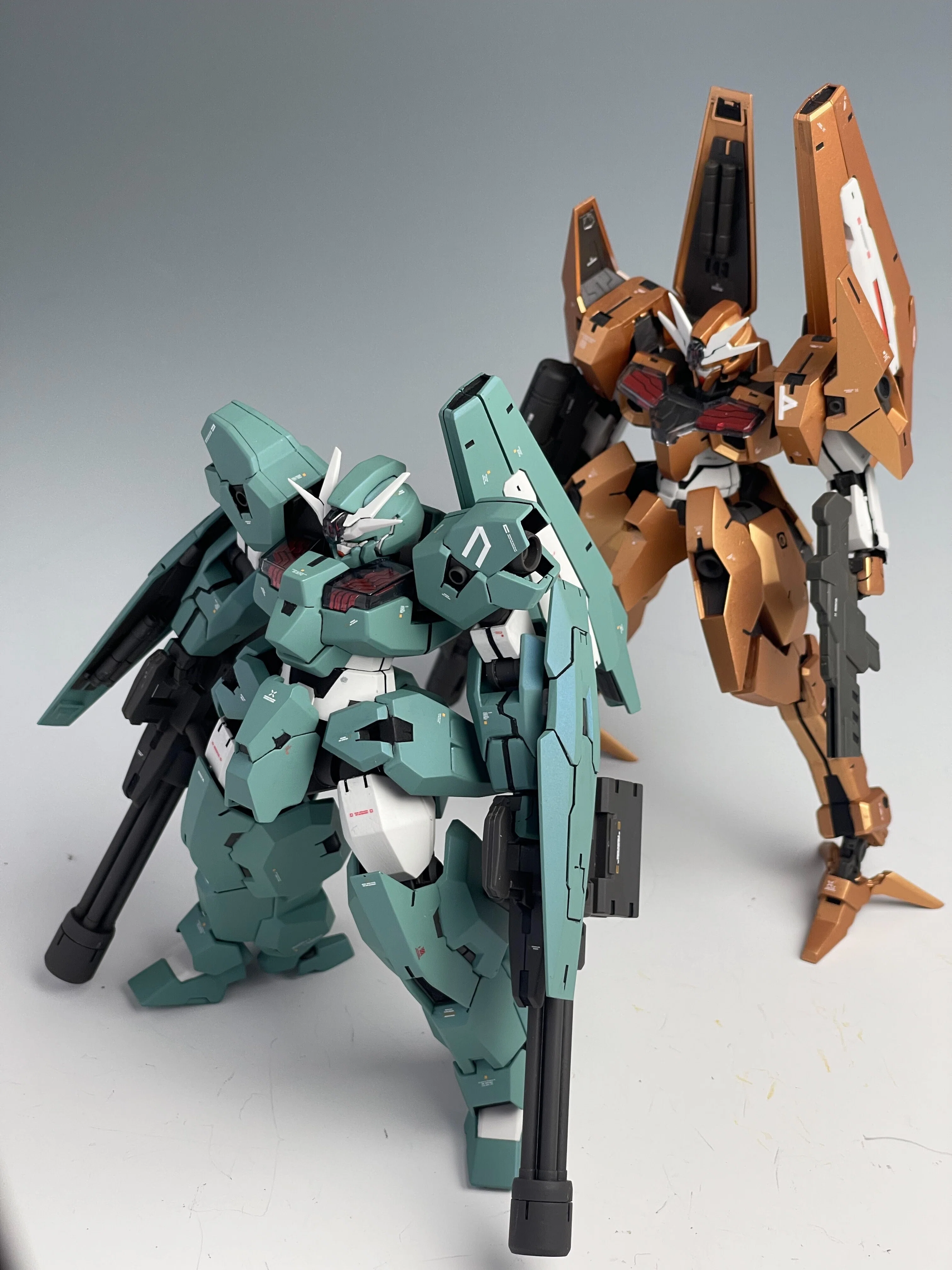 ガンダムルブリスウル作った～バンダイはデカいMSも値段抑えて作ら