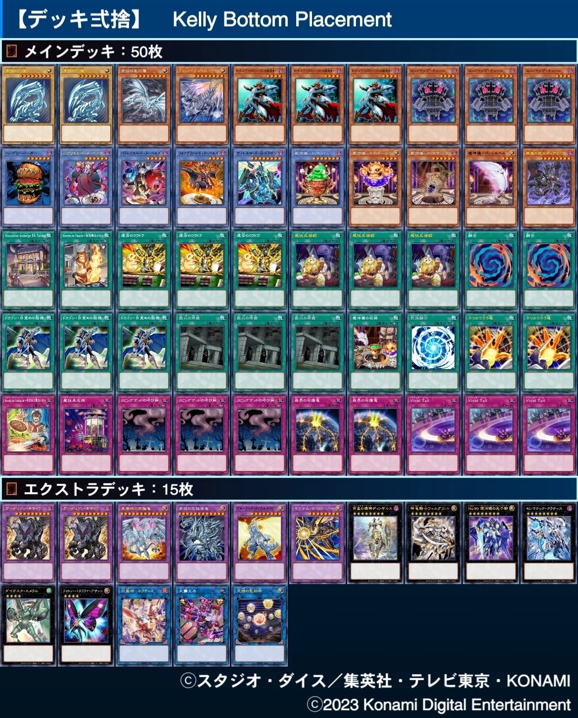 遊戯王】仕込みは万全！「Kelly Bottom Placement」【デッキ紹介】｜彩