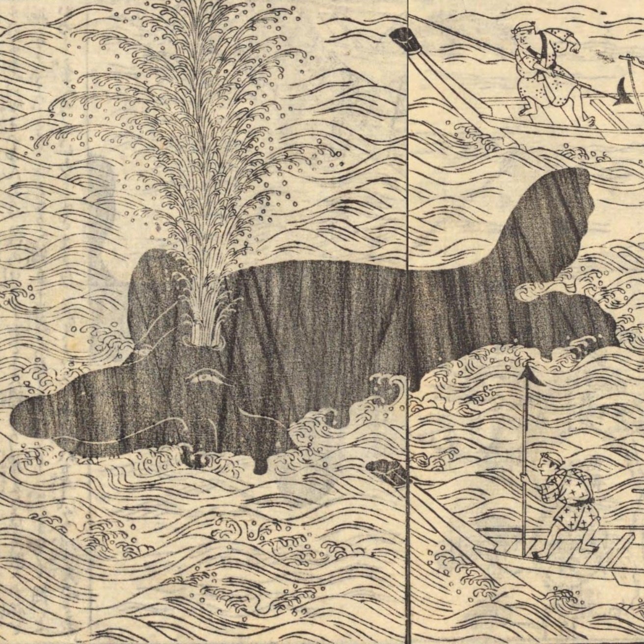鯨歯　置物　大谷在銘　鯨の絵描き 鯨歯 置物 大谷在銘 鯨の絵描き 美術品・アンティーク・コレクション