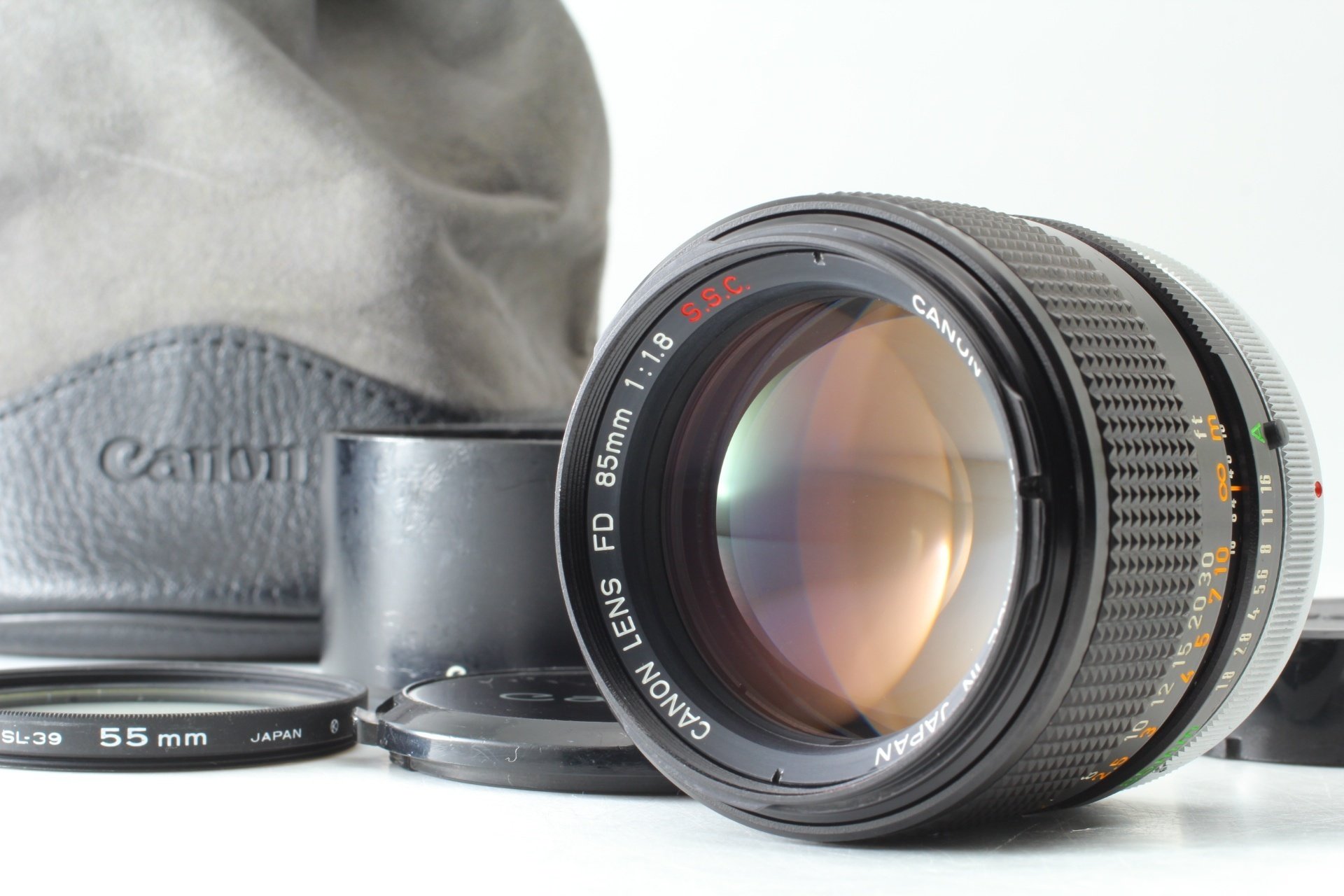 Canon FL 85mm F/1.8の分解｜フィルムカメラ修理のアクアカメラ