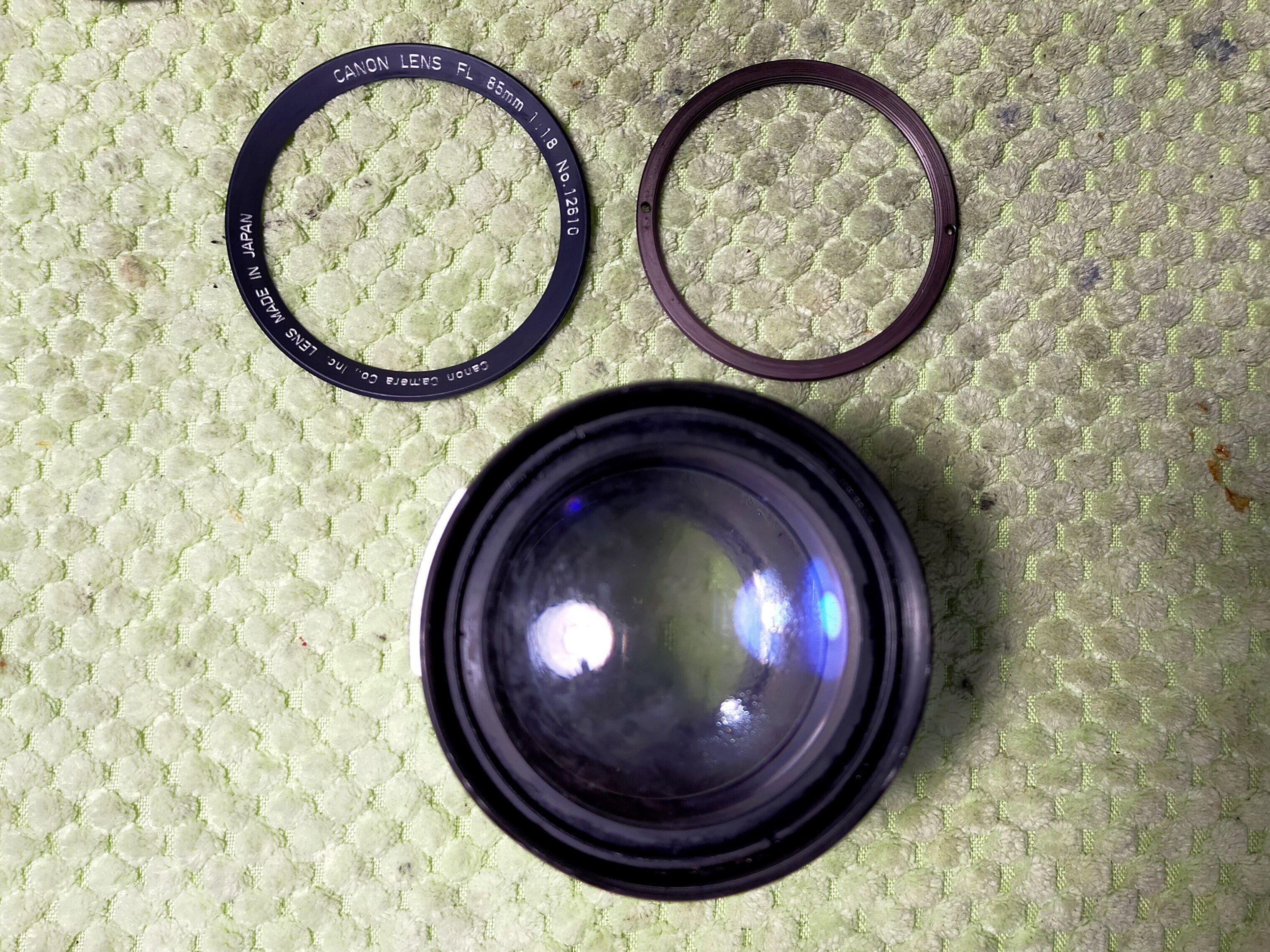 Canon FL 85mm F/1.8の分解|フィルムカメラ修理のアクアカメラ Canon FL 85mm F/1.8の分解|フィルムカメラ修理のアクアカメラ
