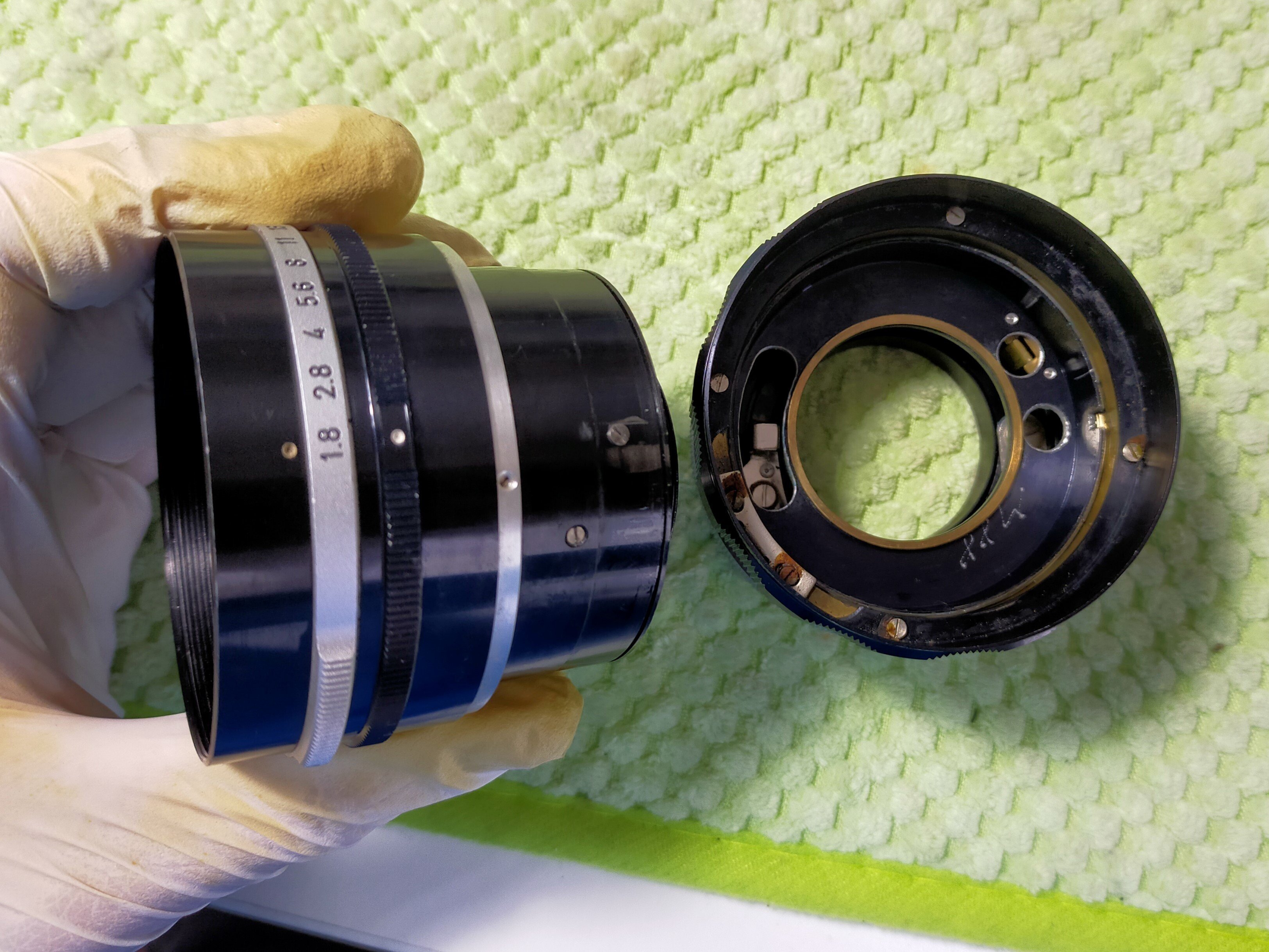 Canon FL 85mm F/1.8の分解|フィルムカメラ修理のアクアカメラ Canon FL 85mm F/1.8の分解|フィルムカメラ修理のアクアカメラ