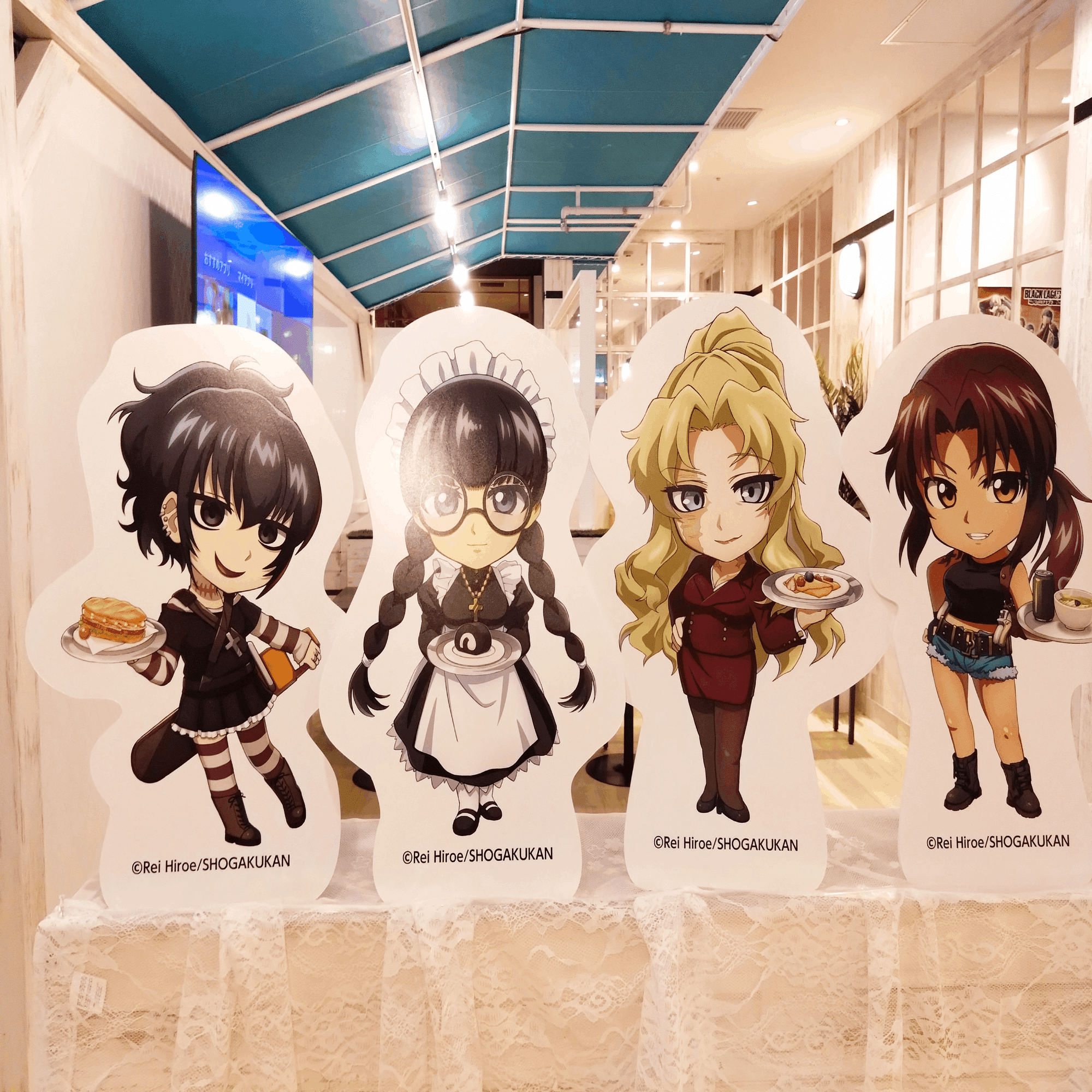 うたわれるもの Newtype コラボカフェ 限定 ハク アクリルスタンド ロストフラグ コラボカフェ アクリルスタンド ベナウィ NewType新宿