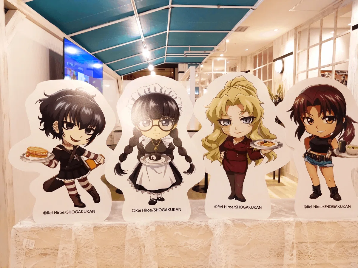 BLACK LAGOON』コラボカフェ「cafeロアナプラ」神戸三宮 行って来まし