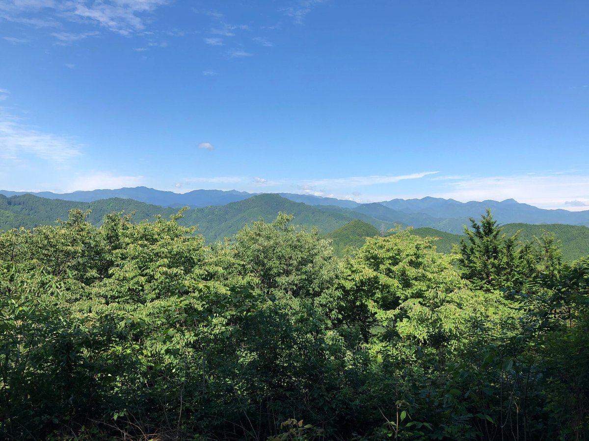 橋本山近辺からの眺望