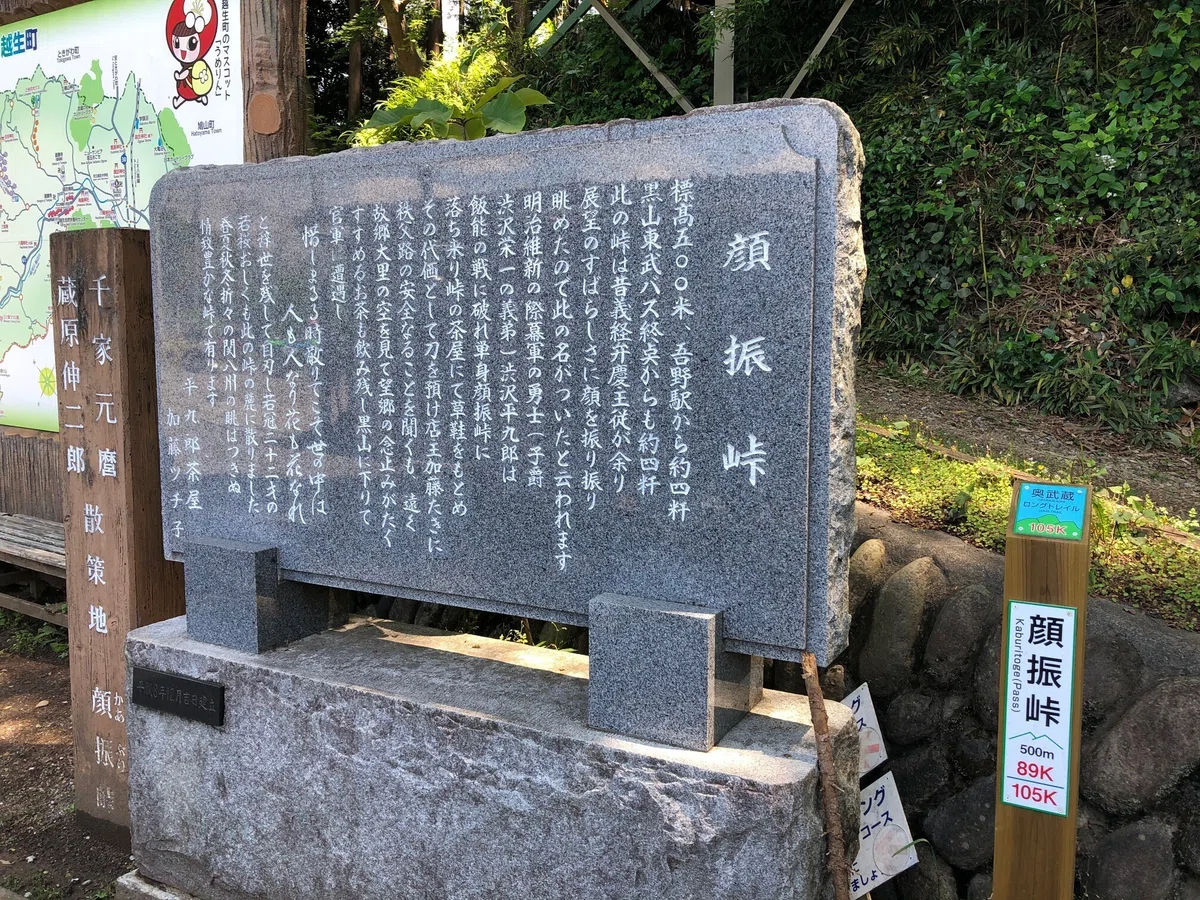 顔振峠