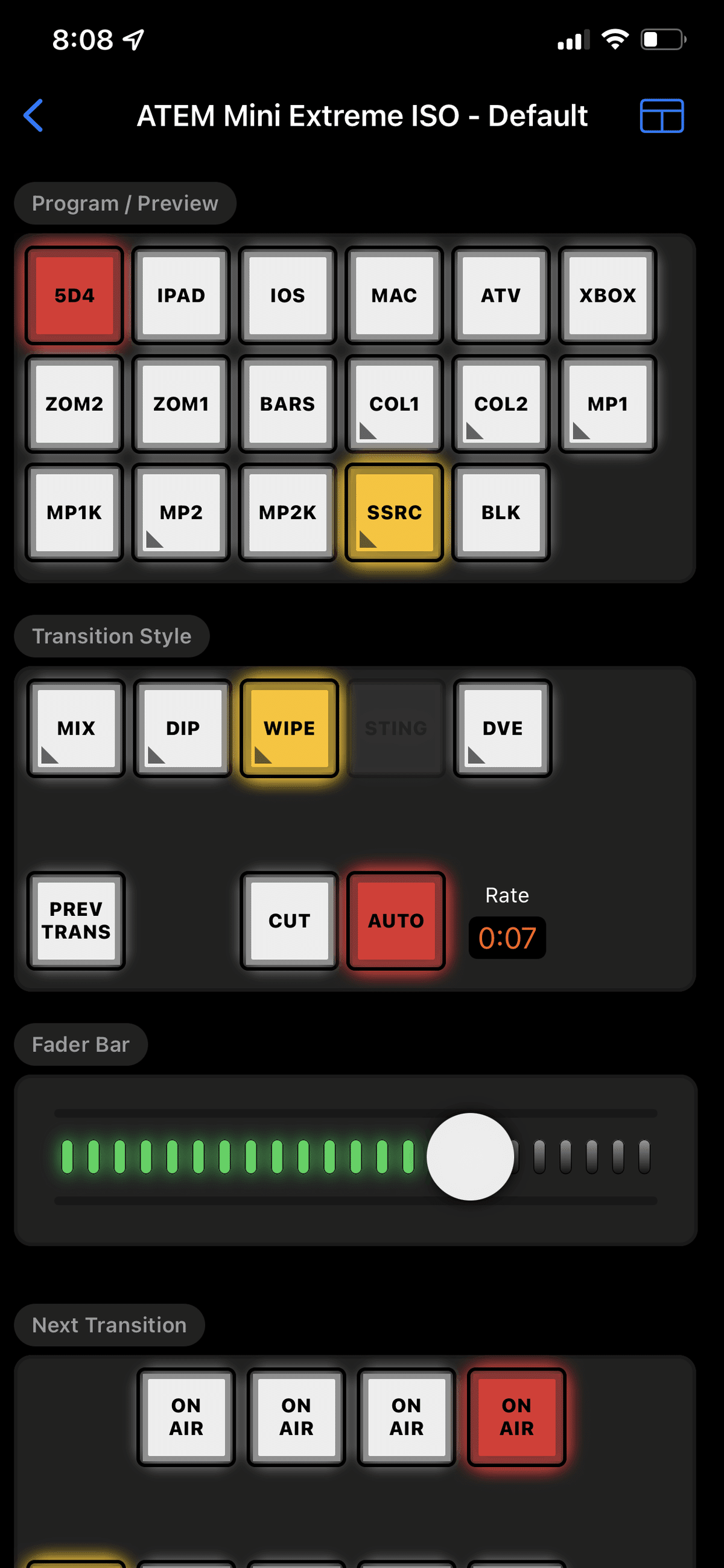 iOSアプリ MixEffect ProをStreamDeckにつなげたら超便利だった！｜ハラダライブ配信サポーターズ