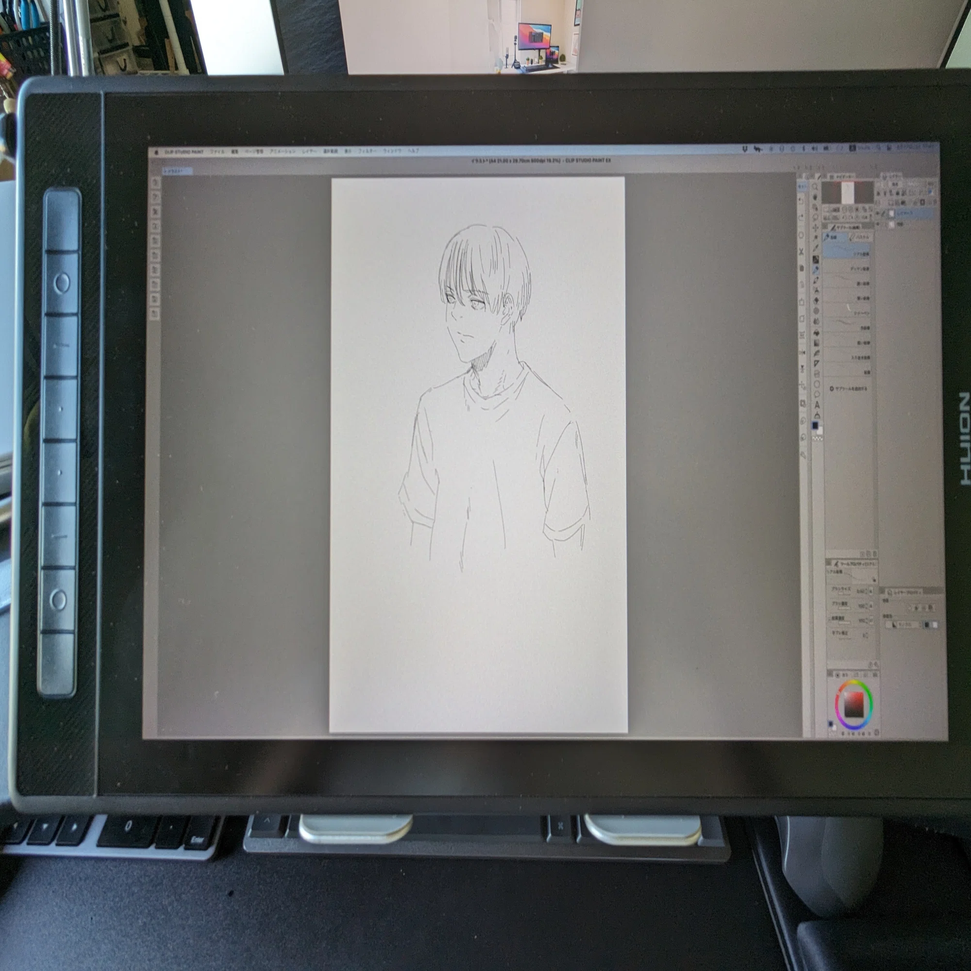液タブを買い替えた話 huion kamvas pro16(2.5k)｜SHG