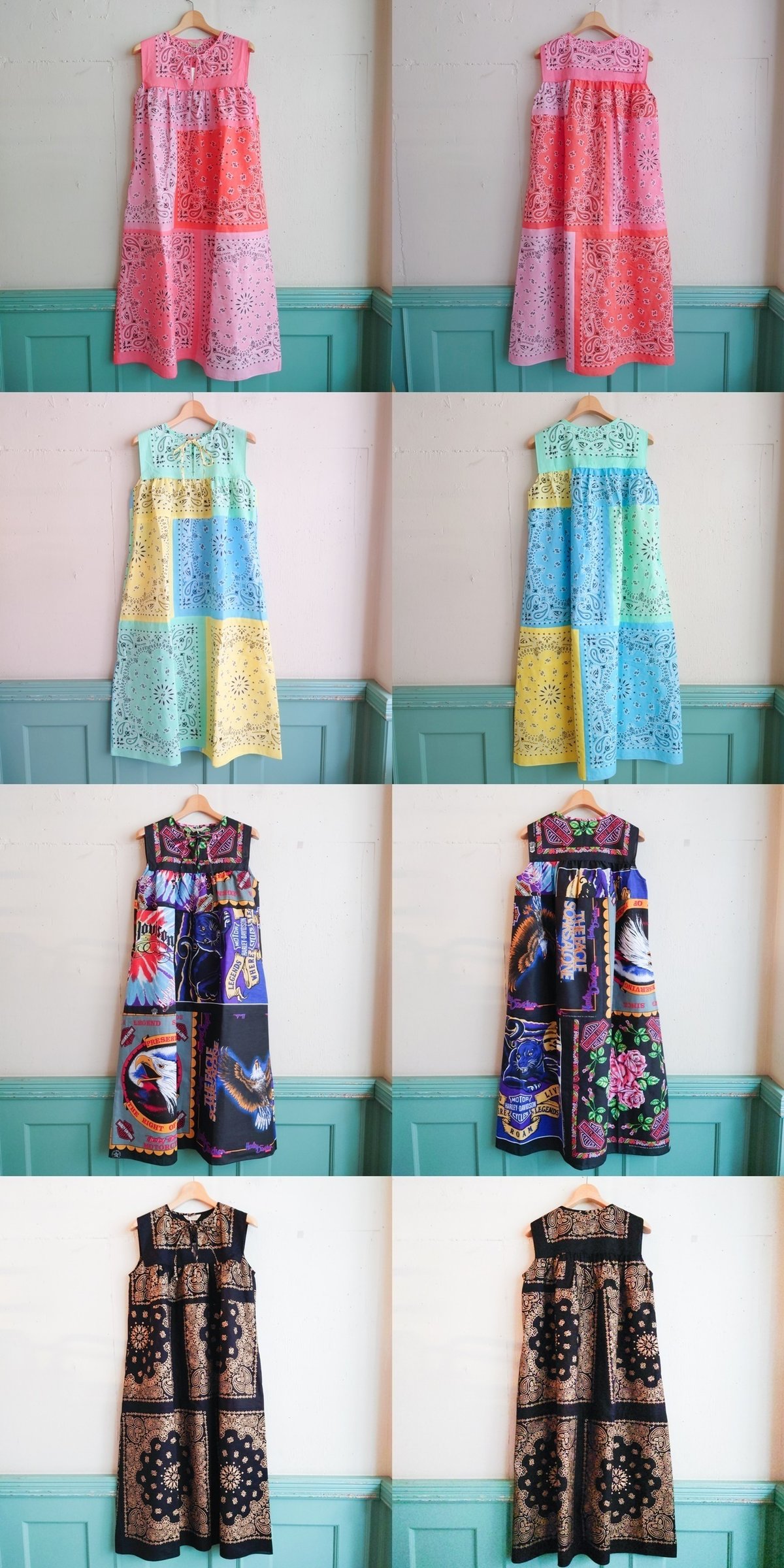 RIBBON LONG DRESS｜flower＆guitar 花とギター