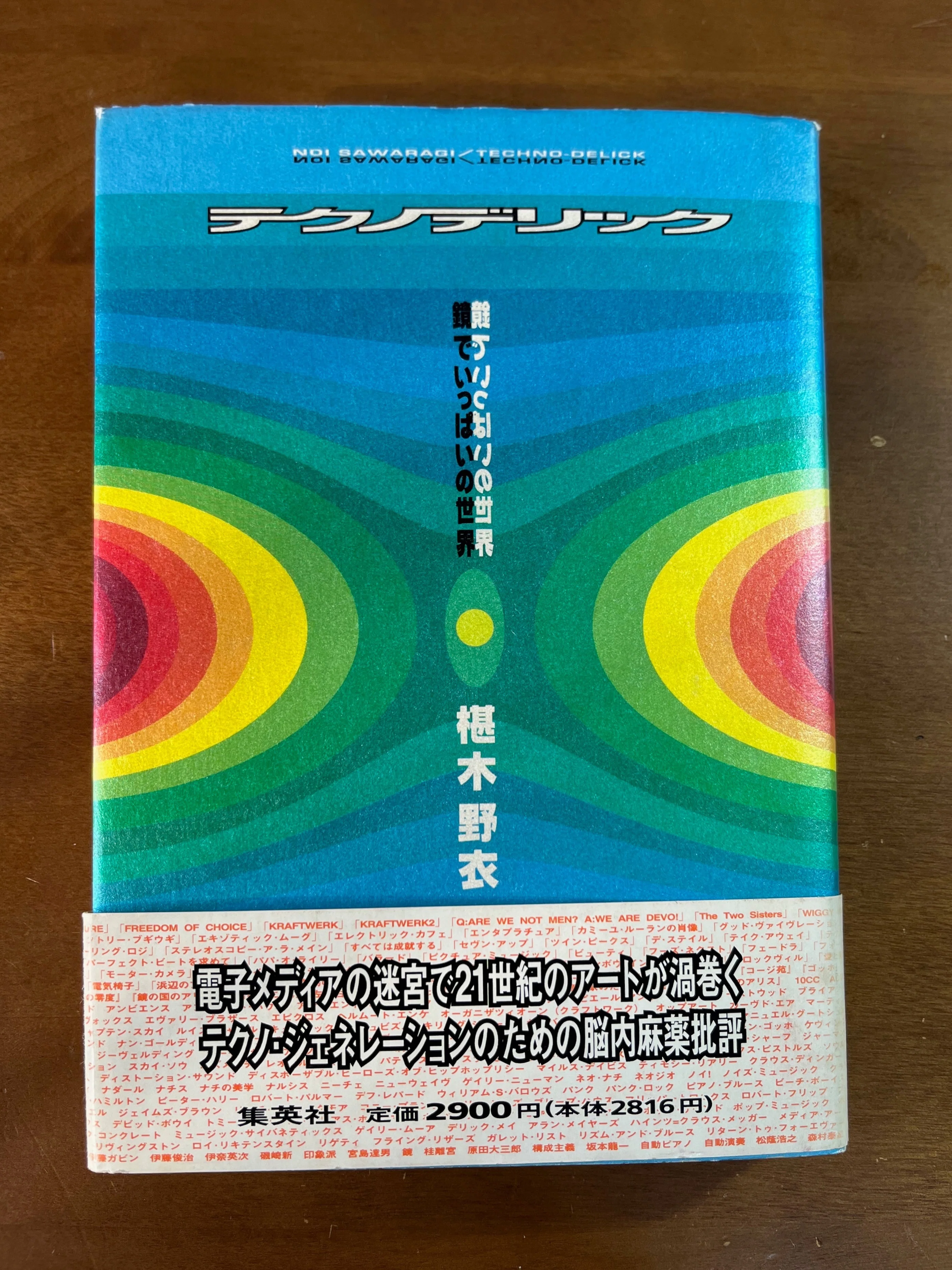 読書感想文〉 『テクノデリック—鏡でいっぱいの世界』 椹木野衣 集英社