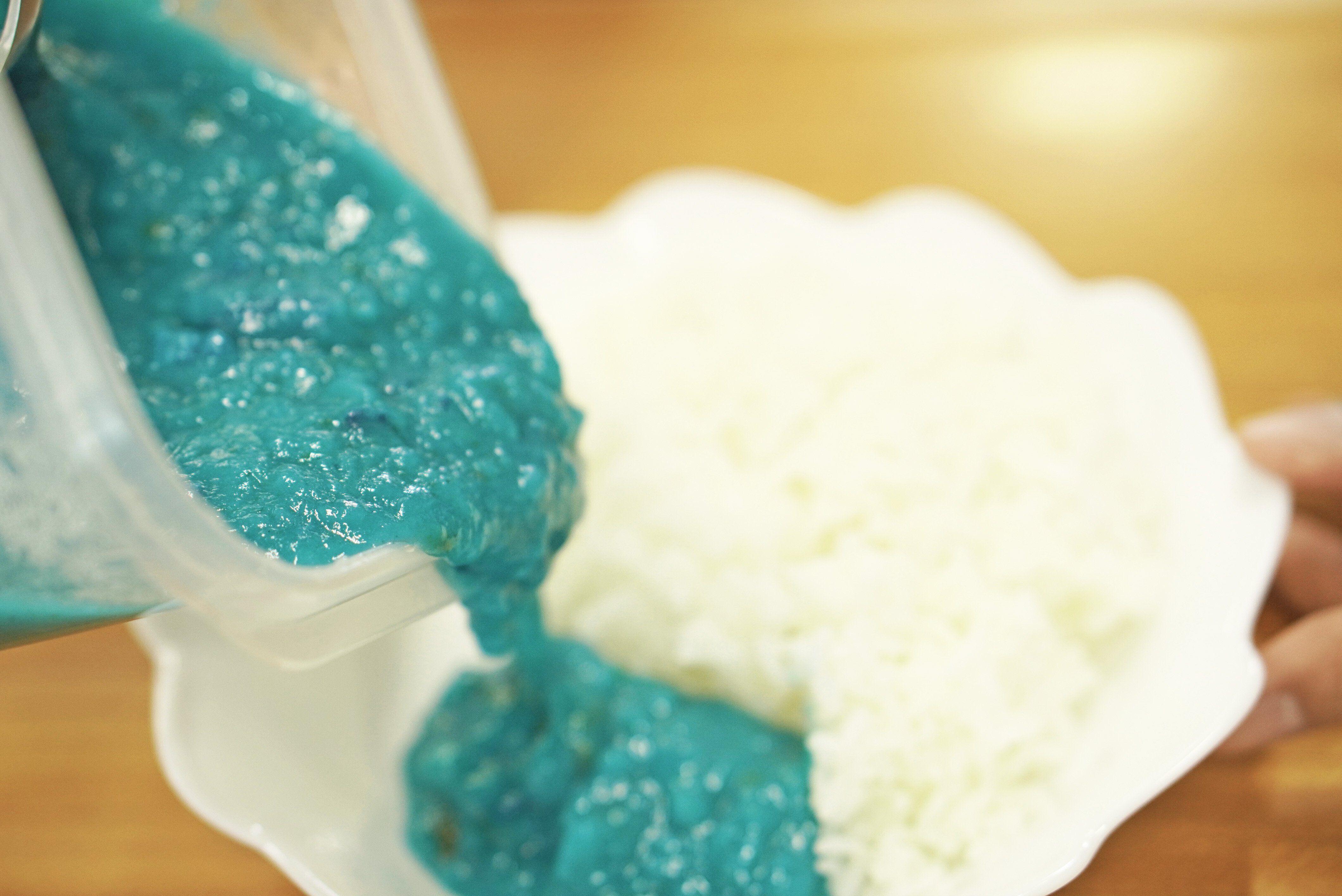 青の絶景!?「ネモフィラカレー」実食レポート｜ひたちなか市公式note