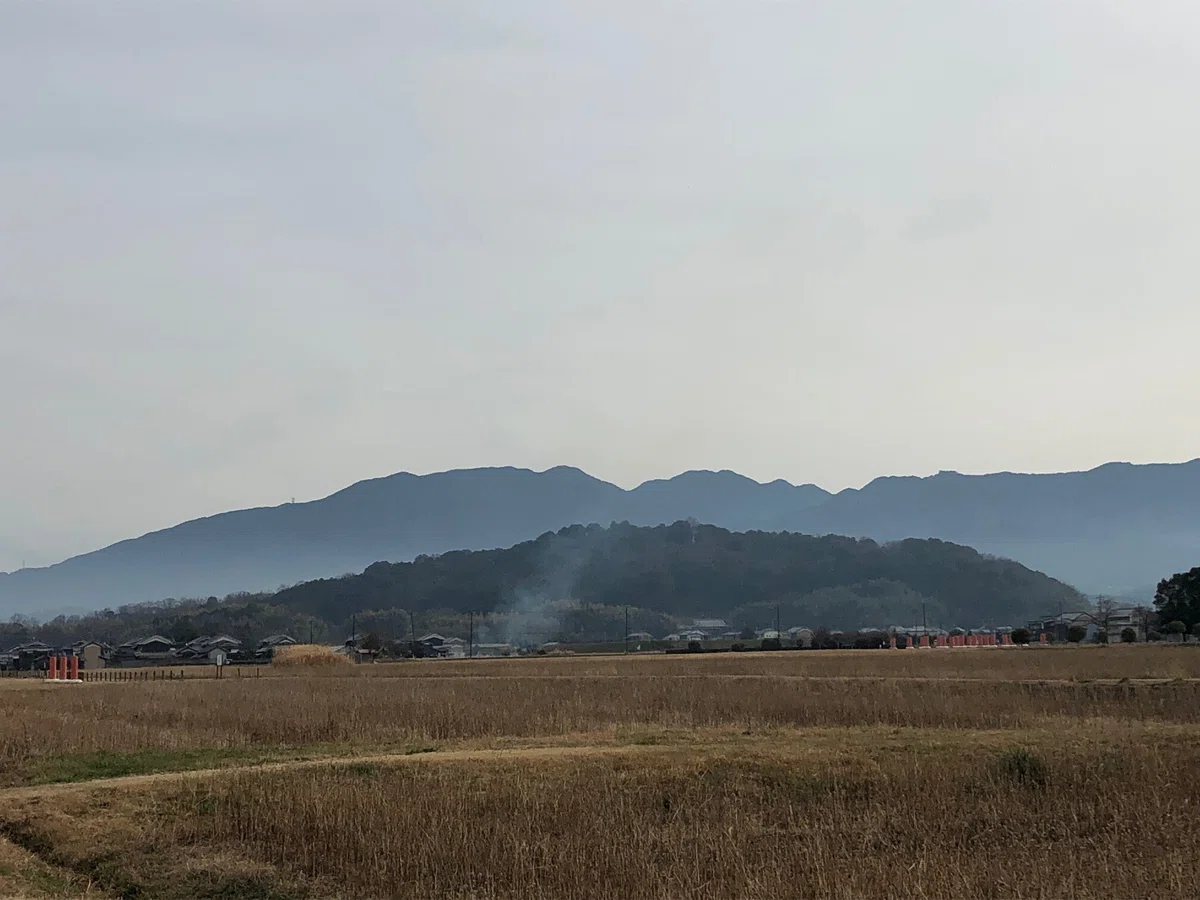 香久山の遠景