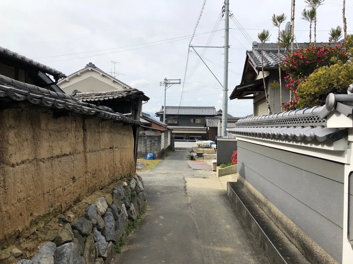 香久山の屋敷町