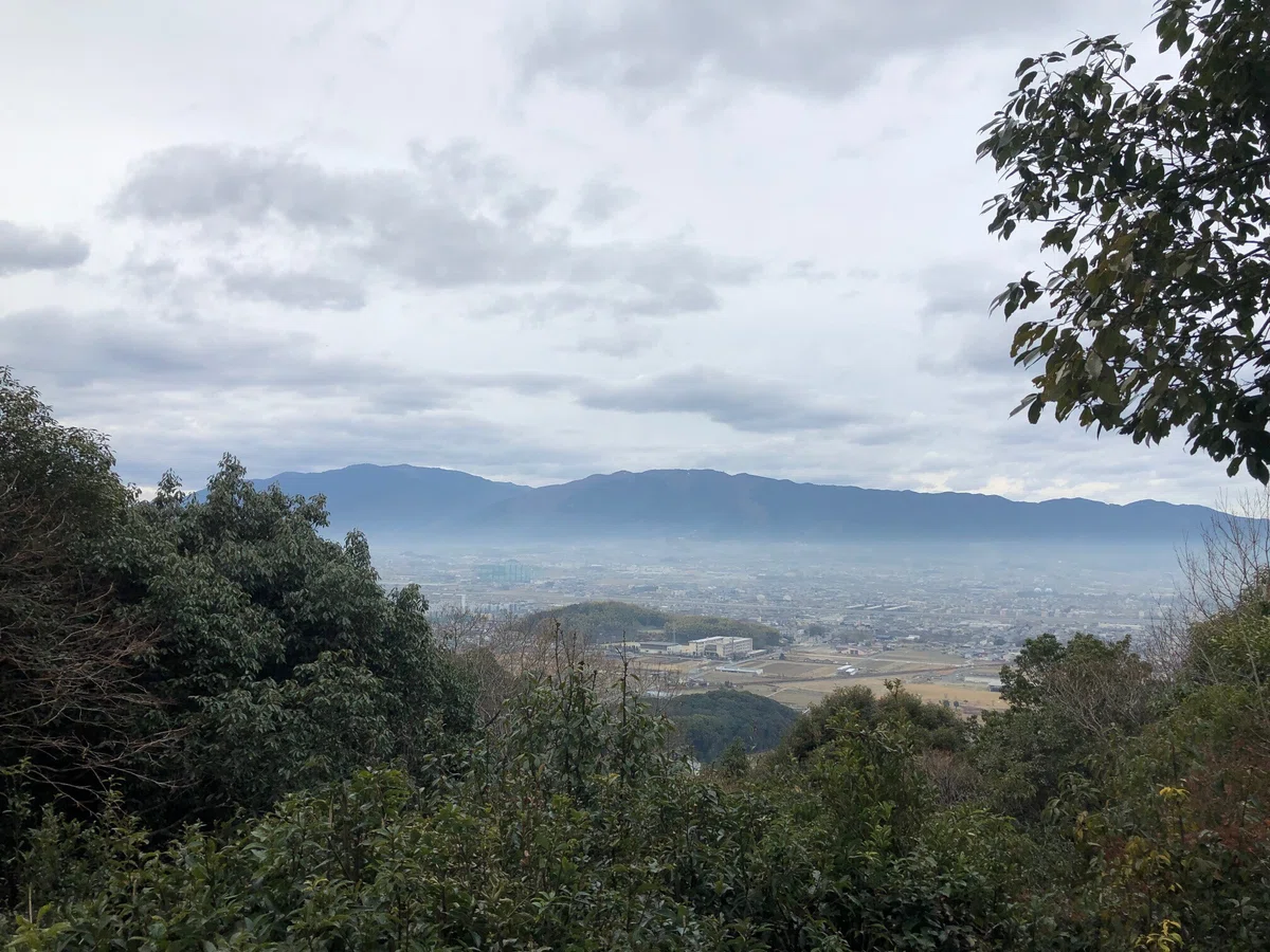 葛城山系の眺望