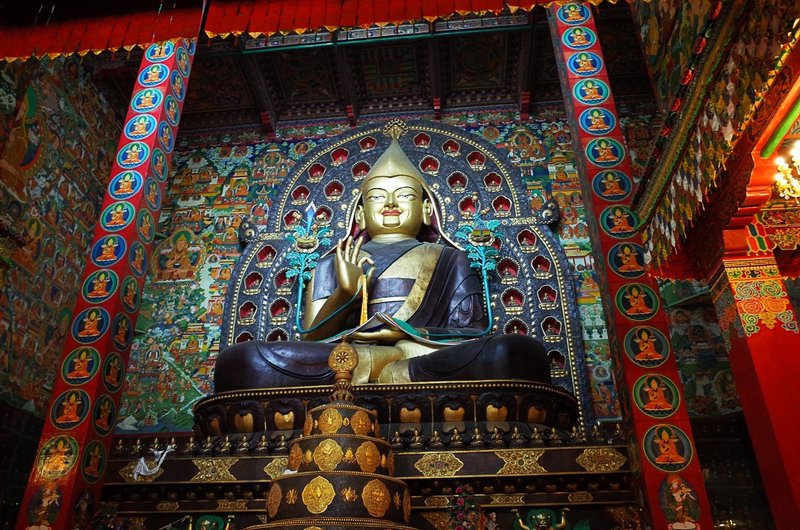 チベットの仏像
