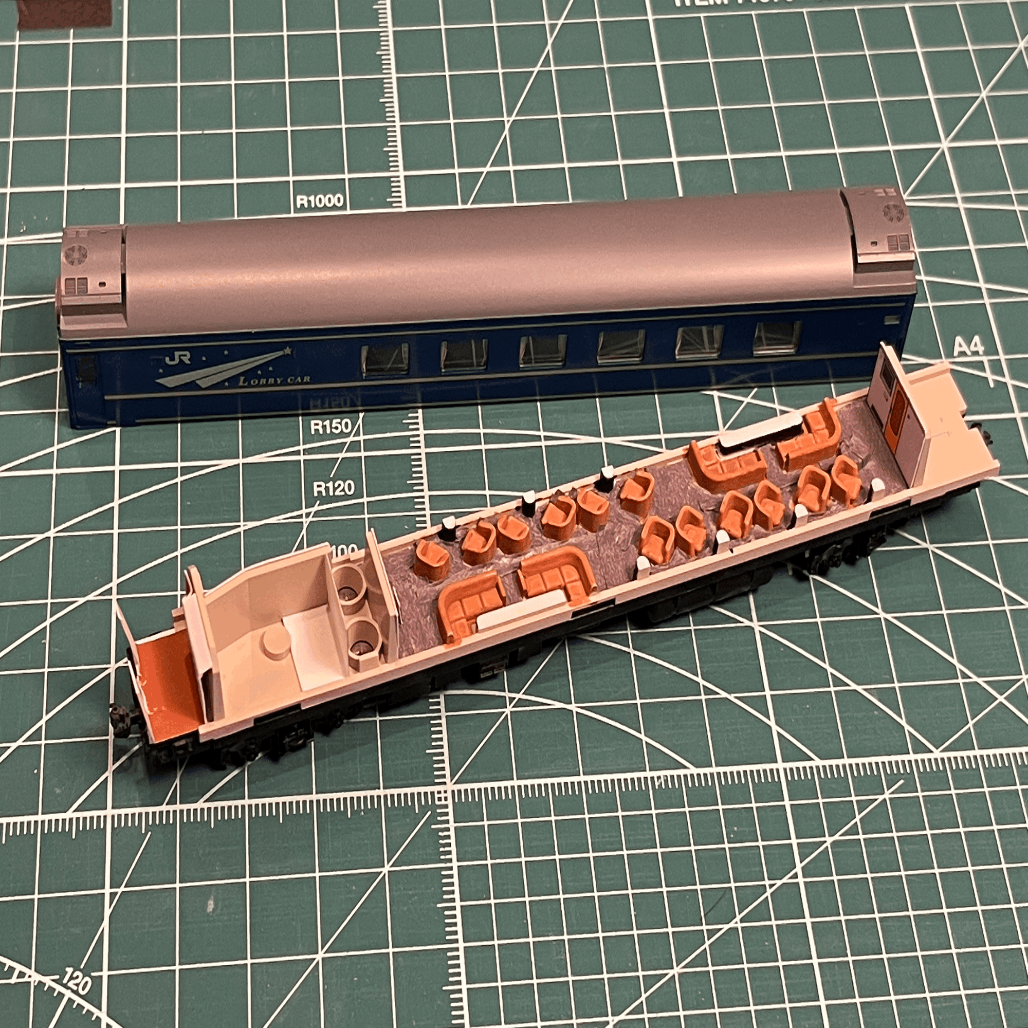 車両紹介】 オハ25-500（北斗星ロビー / JR東日本）｜こもももももも