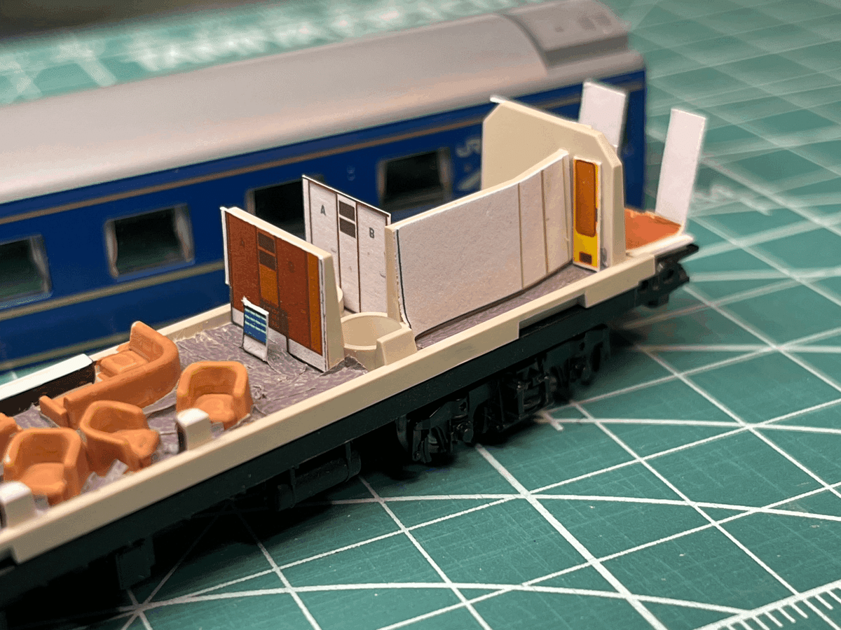 TOMIX オハ25-500 北斗星 東日本編成 ロビーカー 98267バラシ 車両紹介】 オハ25-500（北斗星ロビー / JR東日本）｜こもももももも
