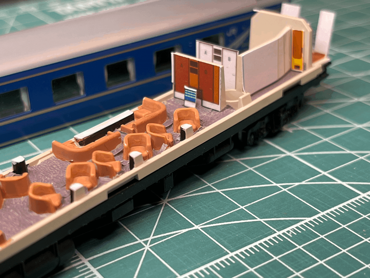 整備記録】 オハ25-504（北斗星ロビー / JR東日本）｜こもももももも