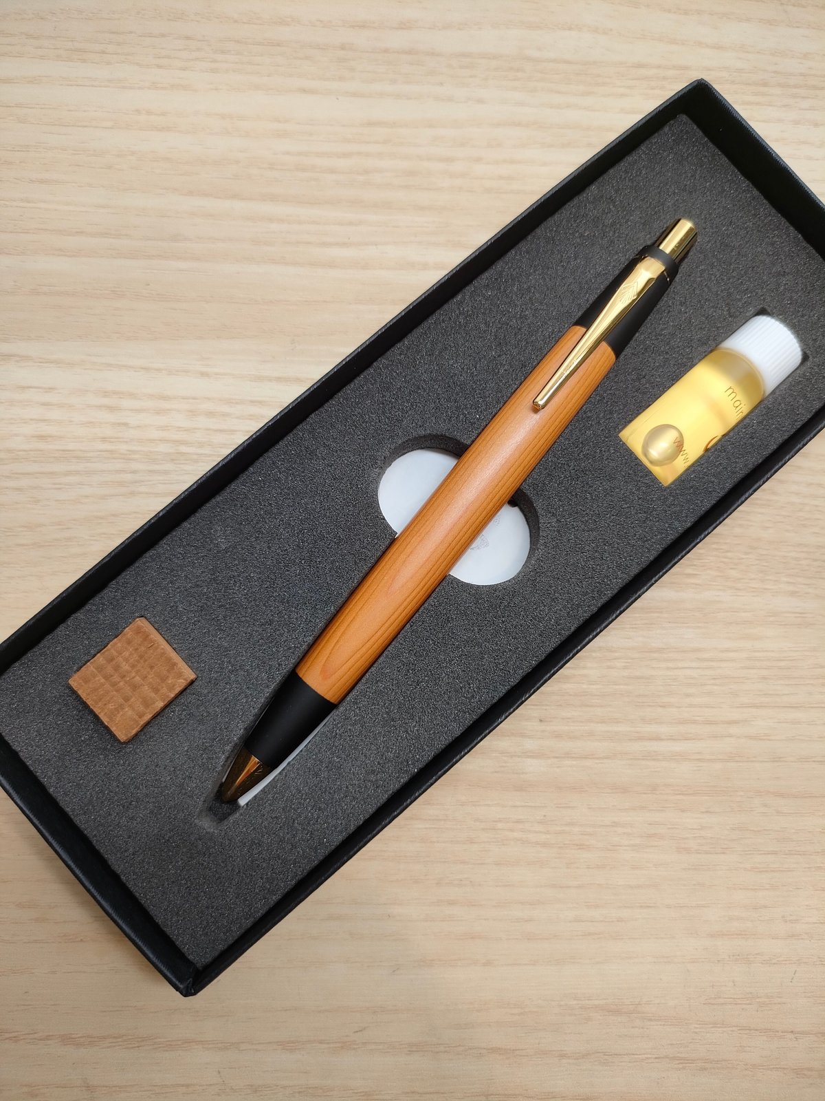 野原工芸 特上キングウッド 新型シャーペン （野原工芸 欅 シャープ  