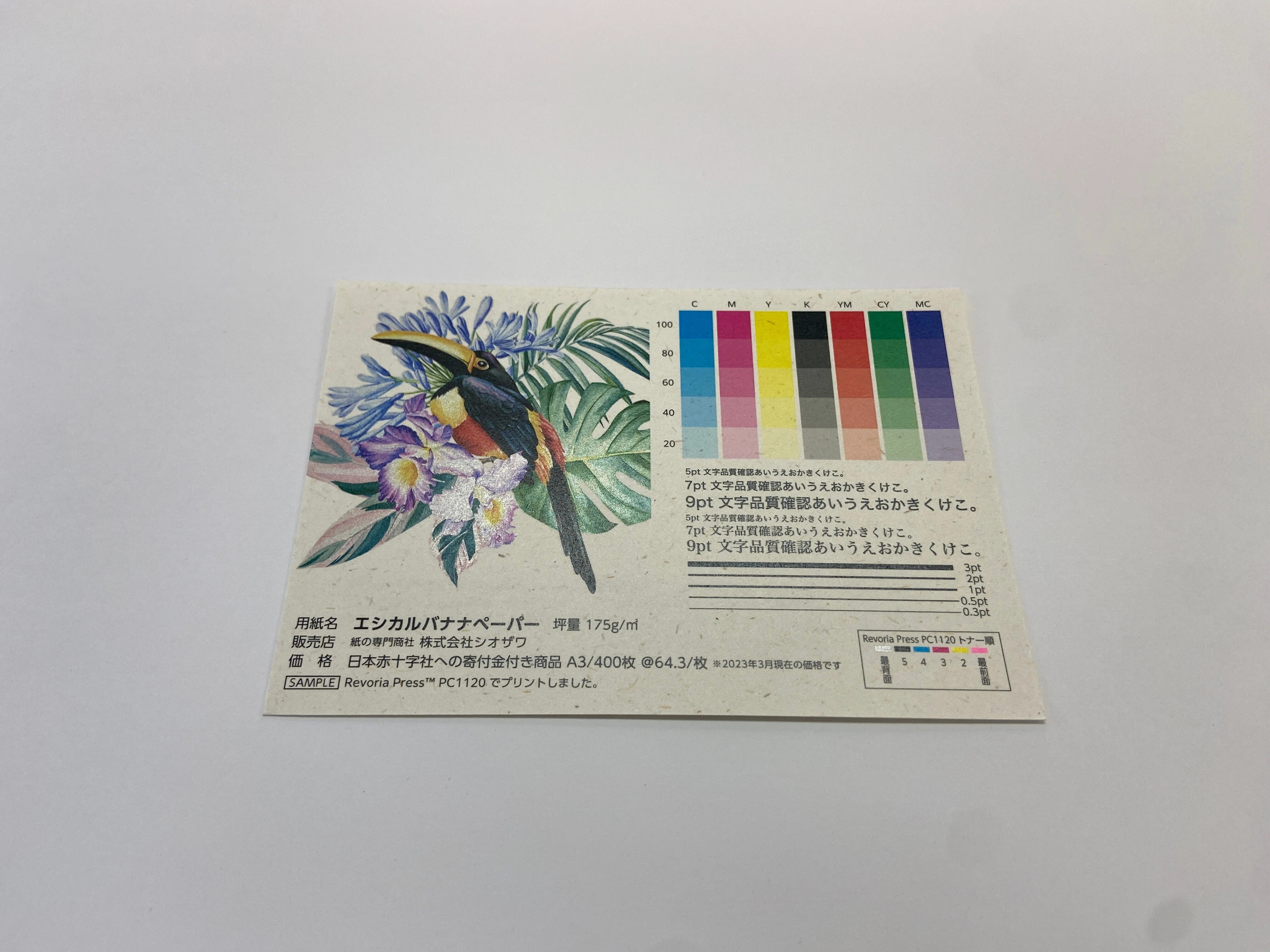 用紙を知る｜エシカルペーパー｜株式会社彩匠堂｜JetPress