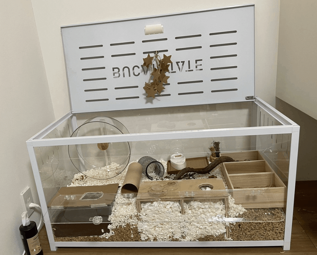 Amazon | BUCATSTATE ハムスター メタル製 100cm ケージ 飼育