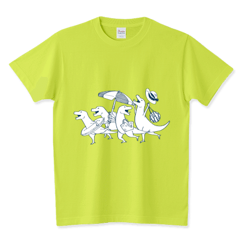 サマーバカンス・ダイナソーズ / 夏がもっと楽しくなる!夏のデザインTシャツ