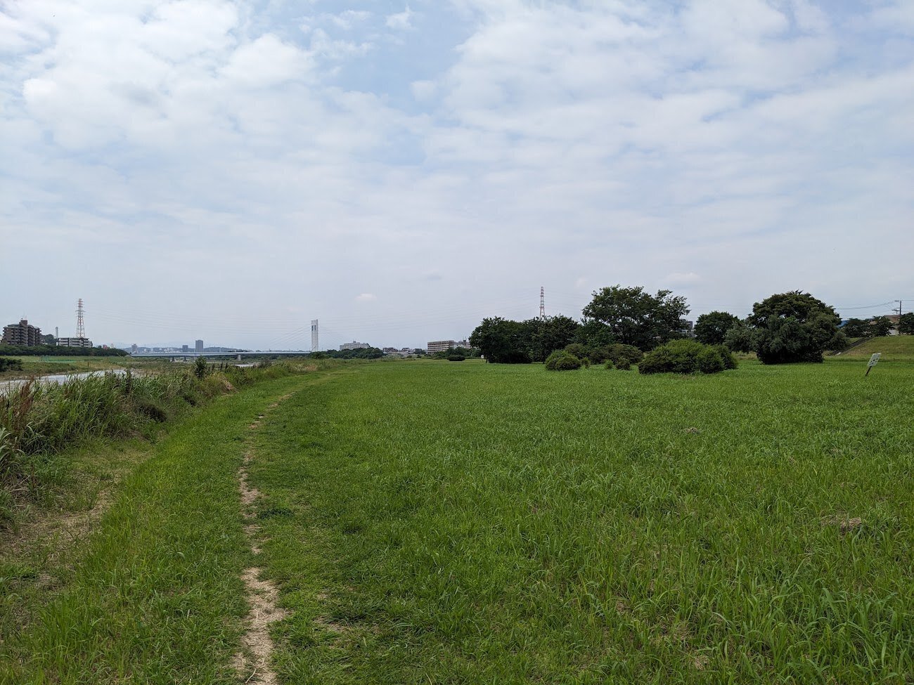 散歩の足跡 多摩川沿い（稲城/府中）｜riverwalker
