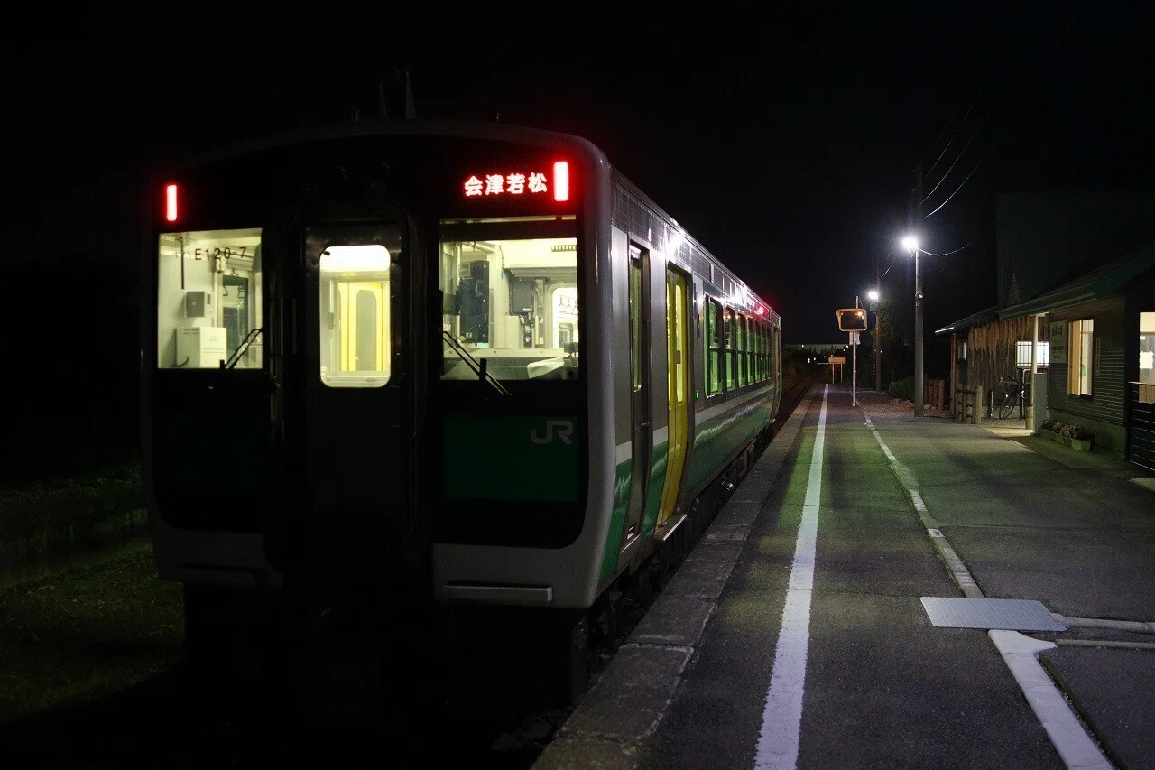 只見線のあるまちにて2023/06/20｜はがきよし