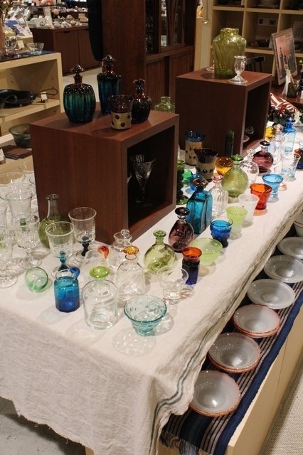 西川孝次の吹き硝子』始まります！阪急うめだ本店くらしのギャラリー