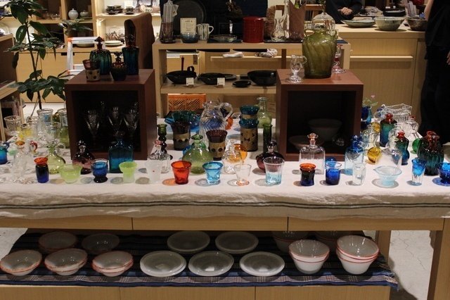 西川孝次の吹き硝子』始まります！阪急うめだ本店くらしのギャラリー