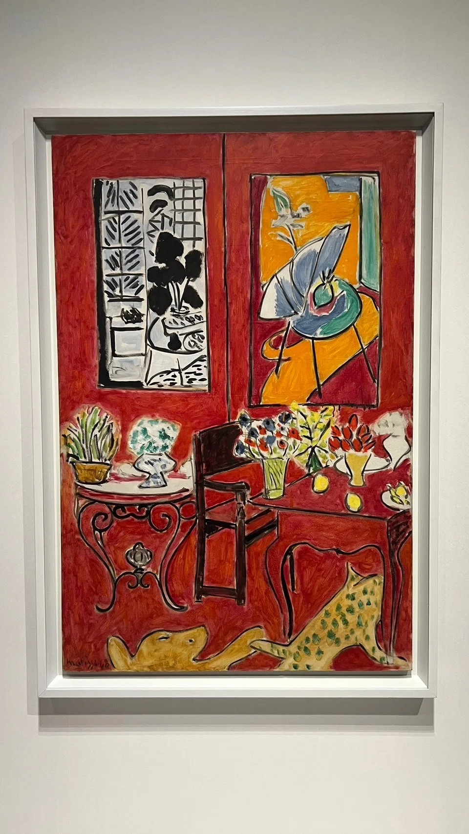 芸術初心者大学生、感動「マティス展」｜三日月