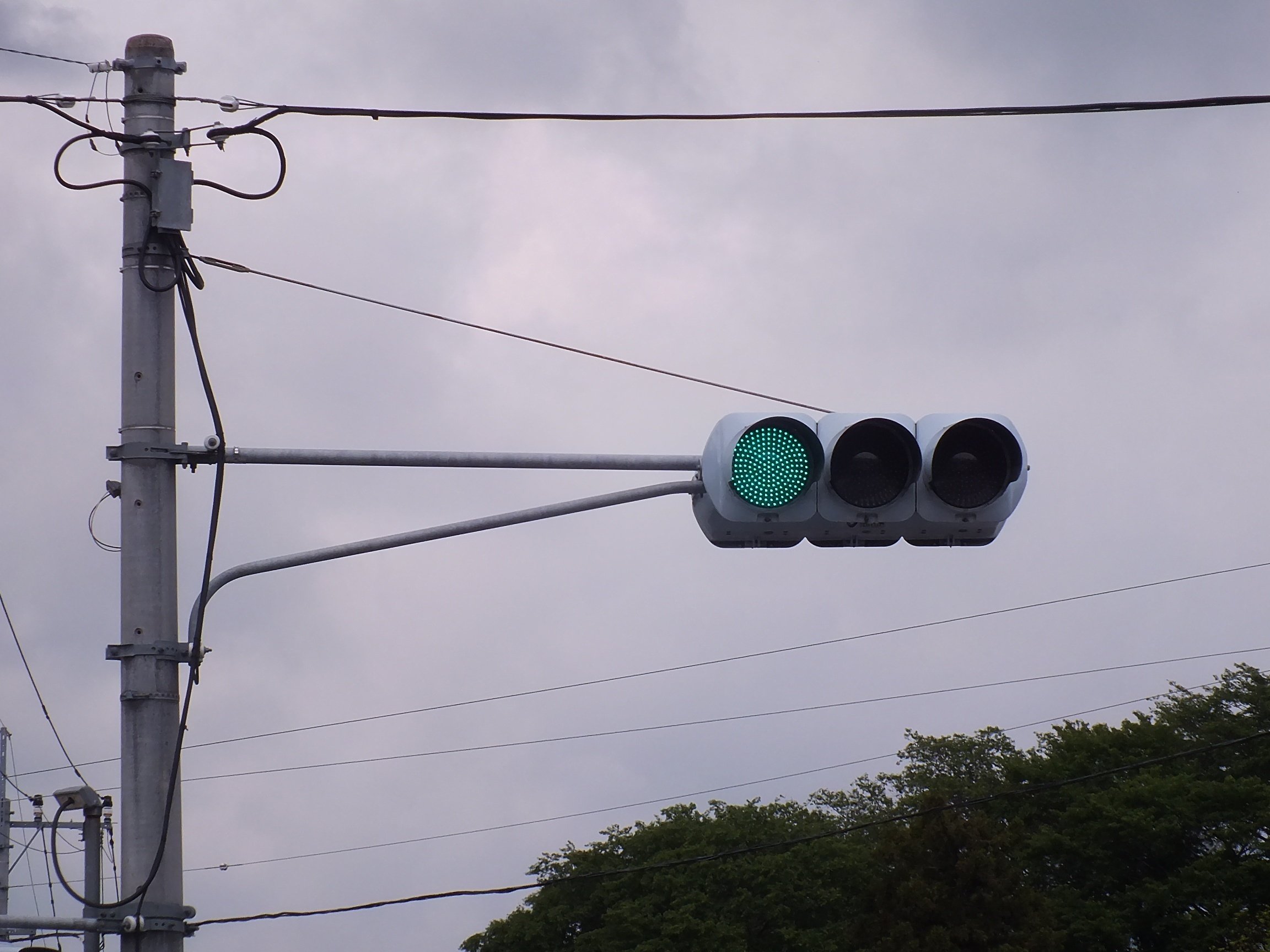 オール小糸DK2・小糸おにぎりLED歩灯 in 伊勢崎市田部井町・東町