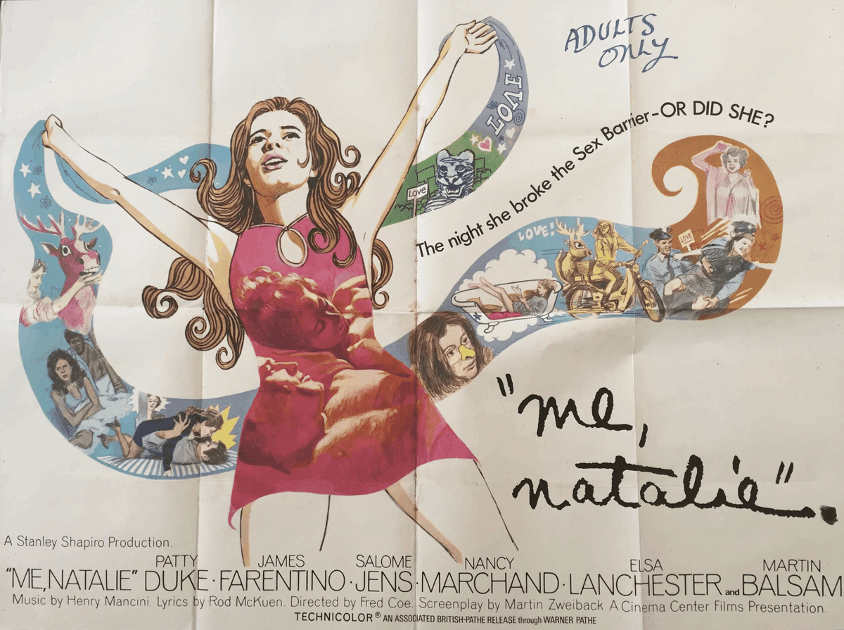 ナタリーの朝　USオリジナル映画ポスター ナタリーの朝 USオリジナル映画ポスター