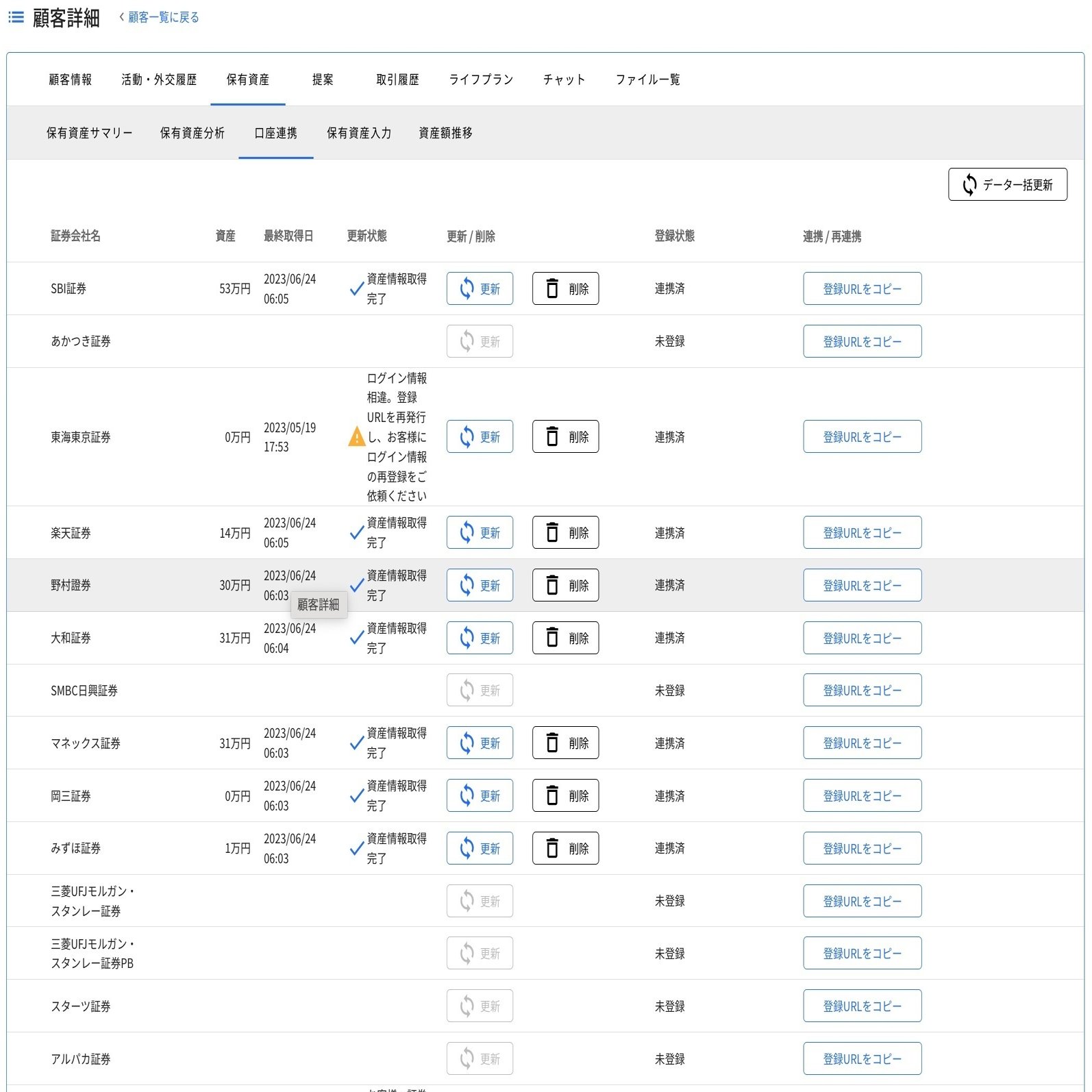 おすすめの活用方法】証券口座連携機能を使って、お客様の資産情報を自動で取得する方法｜MONO Investment運営事務局