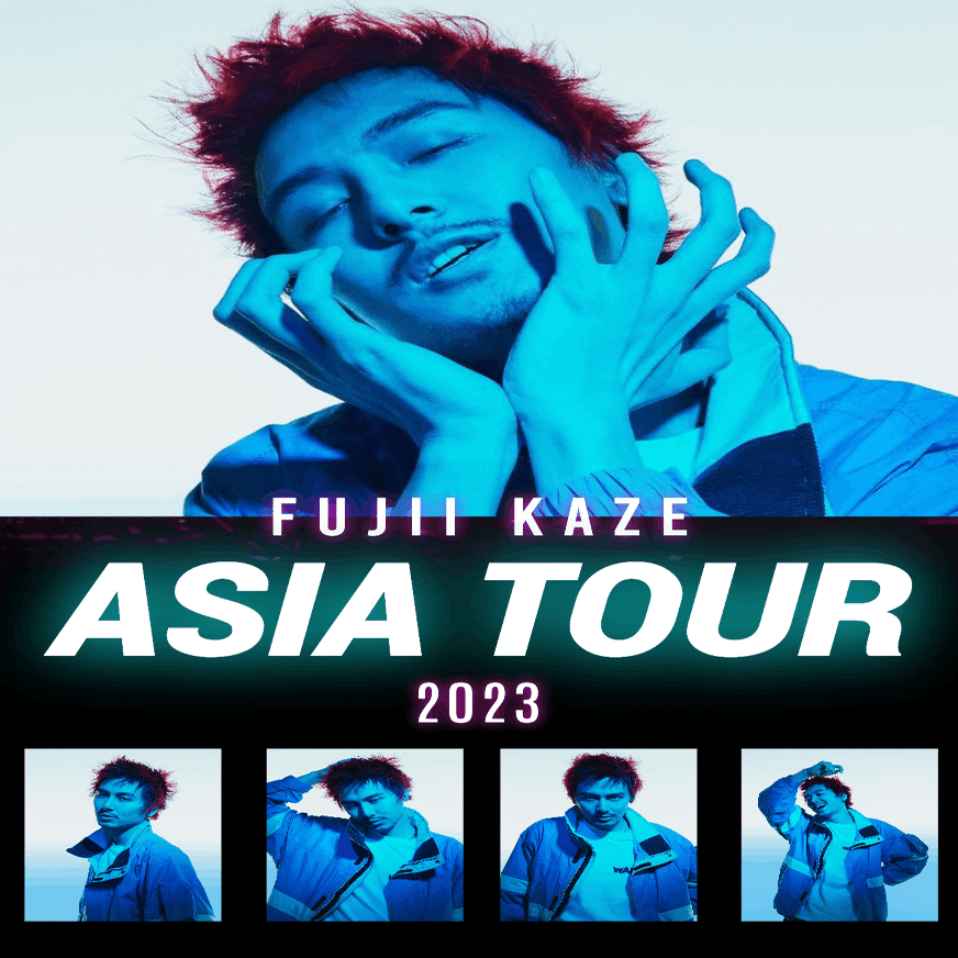 藤井風 Fujii Kaze Black T-shirt Tシャツ USツアー トップス｜T