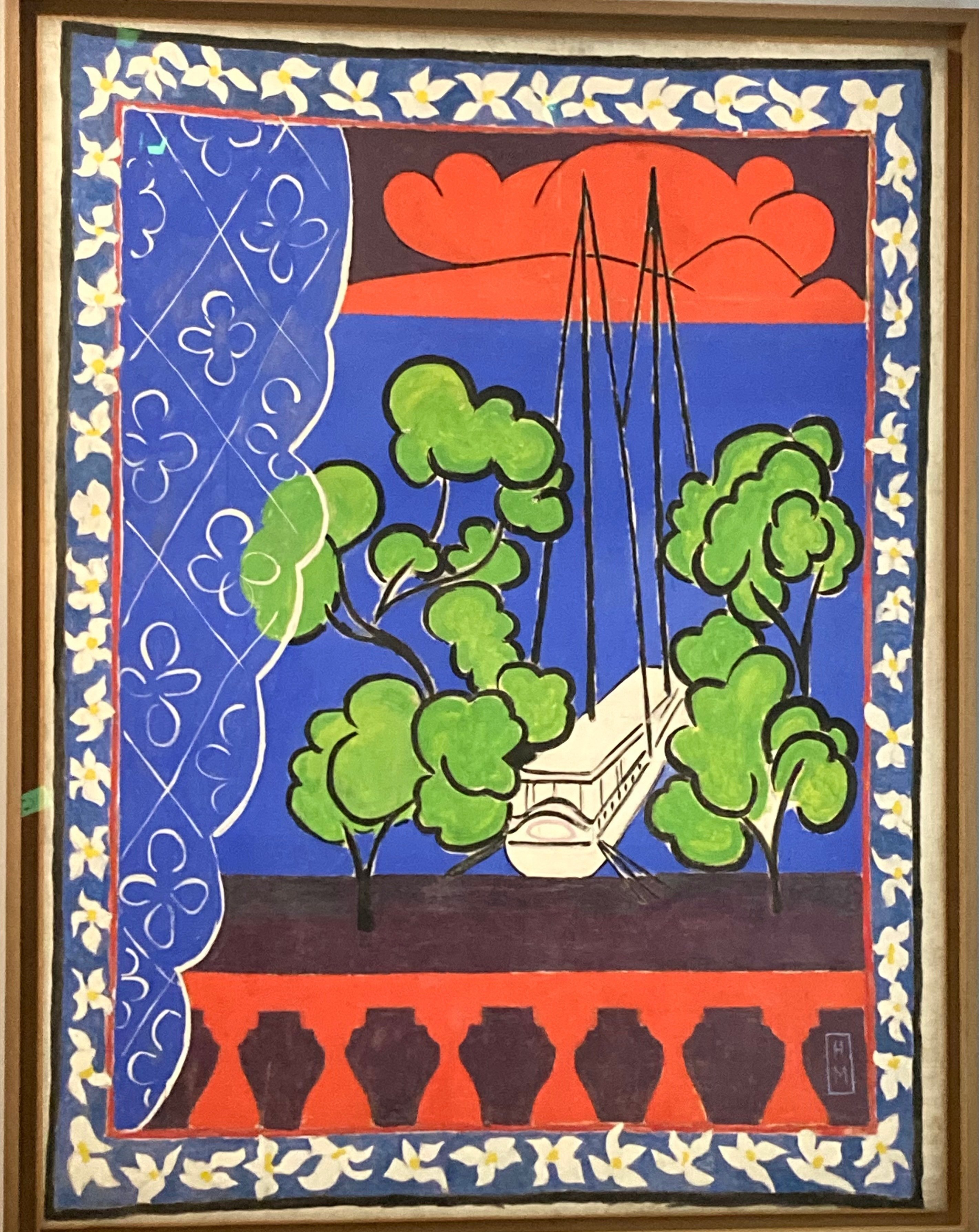 アンリ・マティス 青いドレスの女 マティス マティス財団監修『青いドレスの女』原画収蔵:フィラ