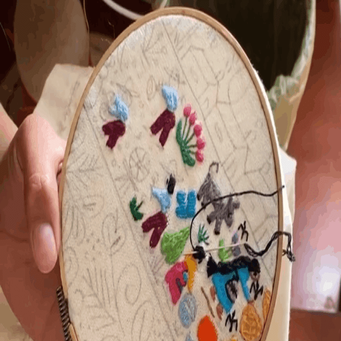 メキシコの伝統工芸品「ミチョアカン刺繍」｜Alma México｜ｱﾙﾏﾒﾋｺ