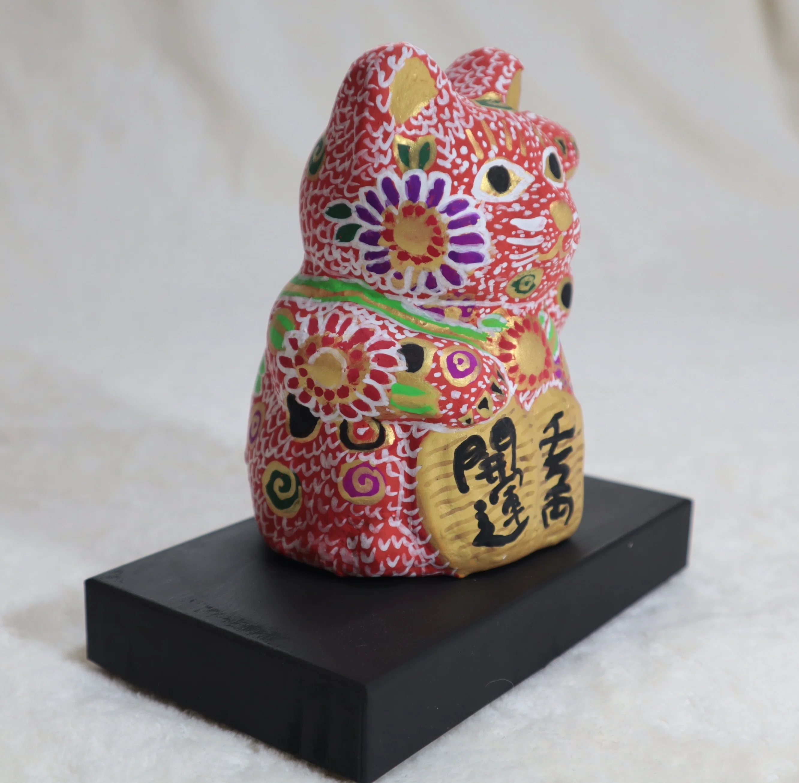 つくってみた、やってみた、和菓子の木型で日本画制作｜studio-Rie